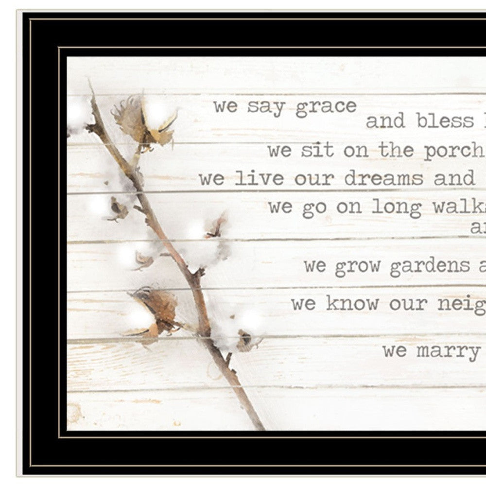 Set Of Two We are Family 1 Black Framed Print Wall Art