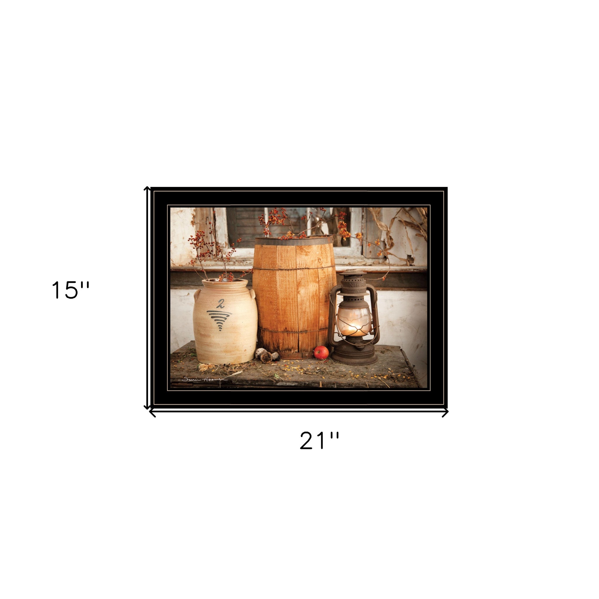 The Nail Keg 3 Black Framed Print Wall Art