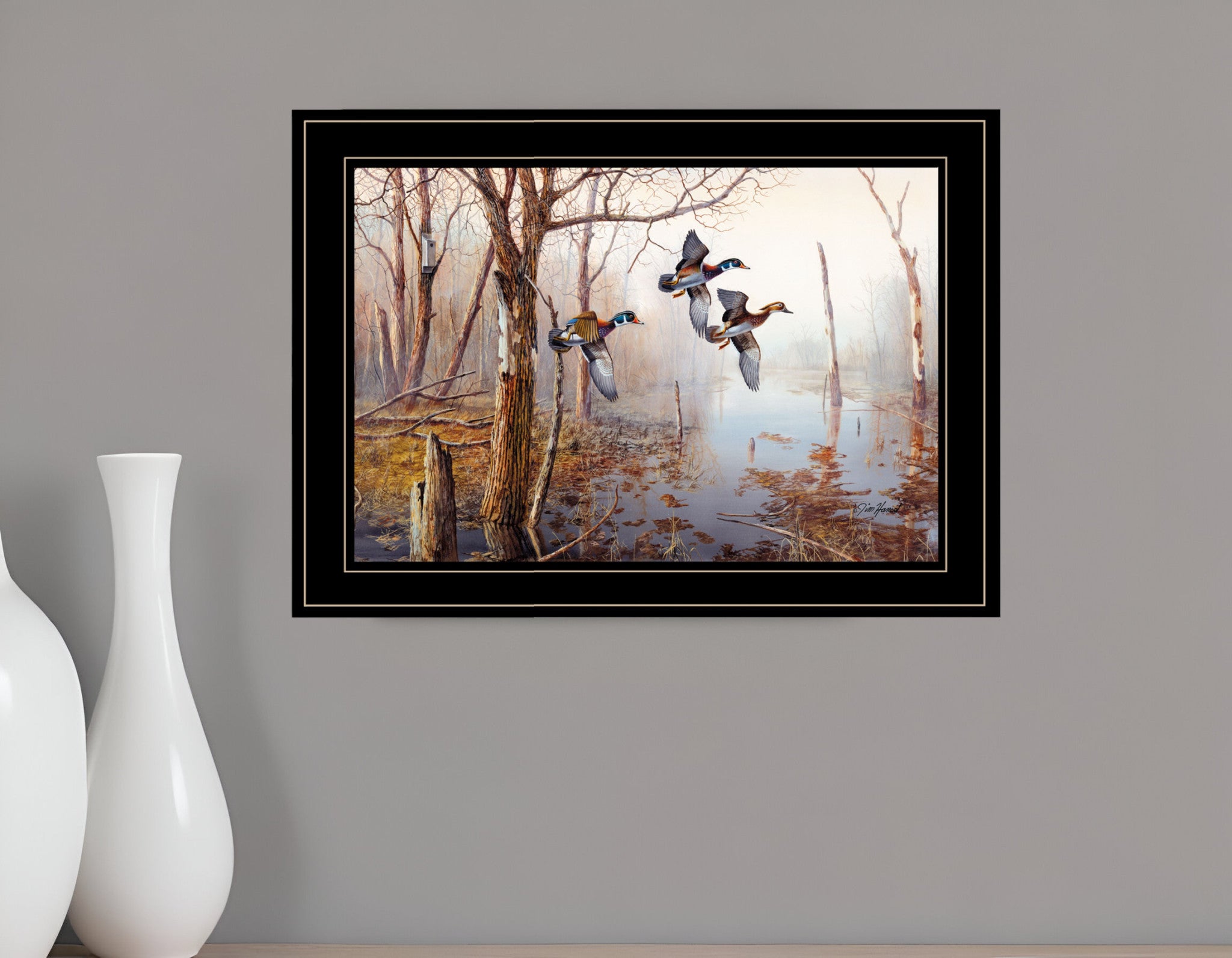 Master of His Domain Collection 2 Black Framed Print Wall Art