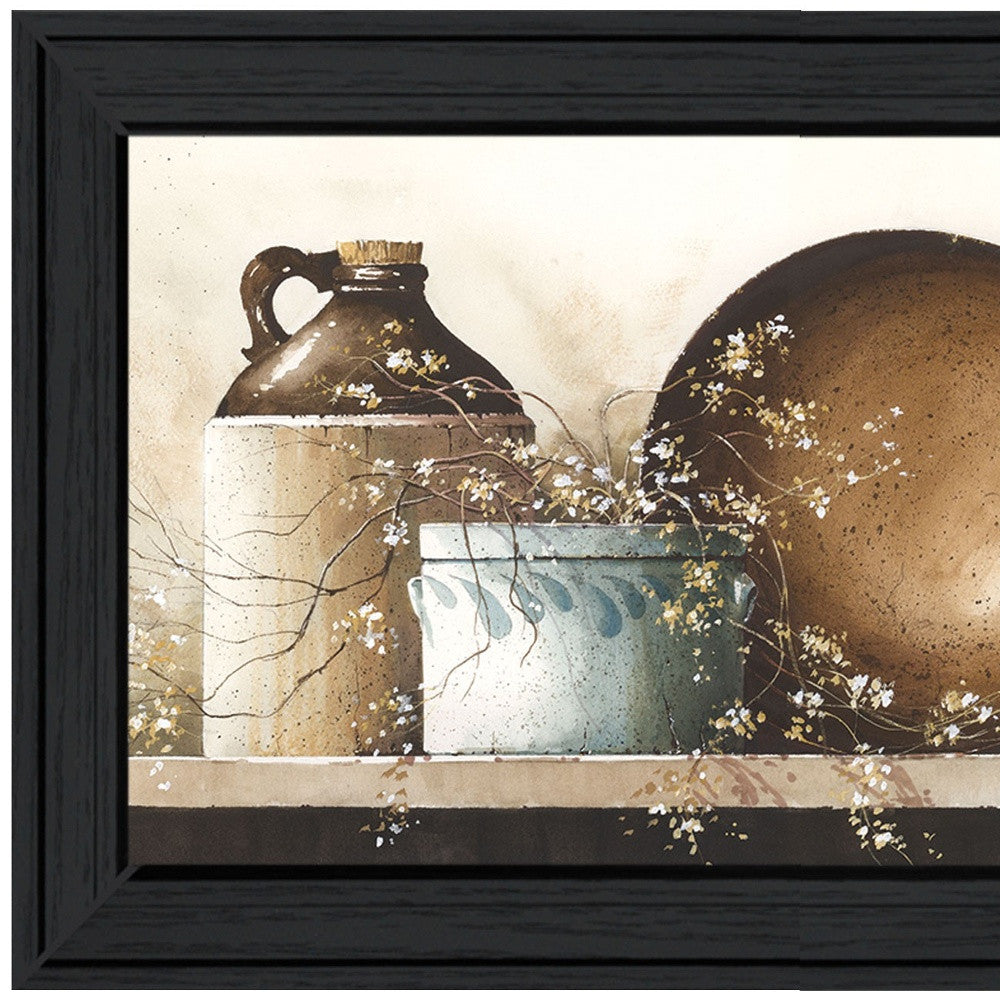 Shelf Life Too 1 Black Framed Print Wall Art