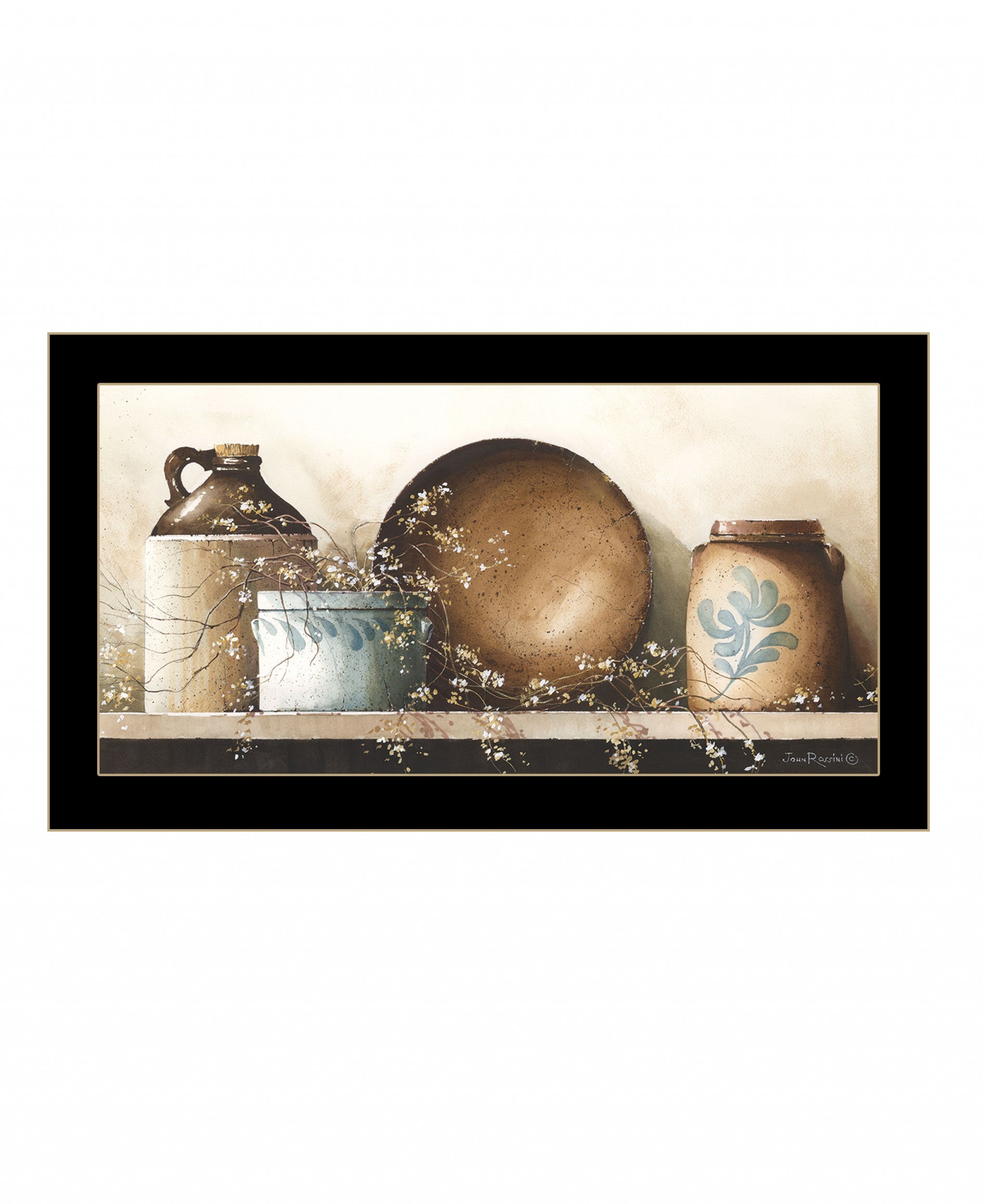 Shelf Life Too 2 Black Framed Print Wall Art