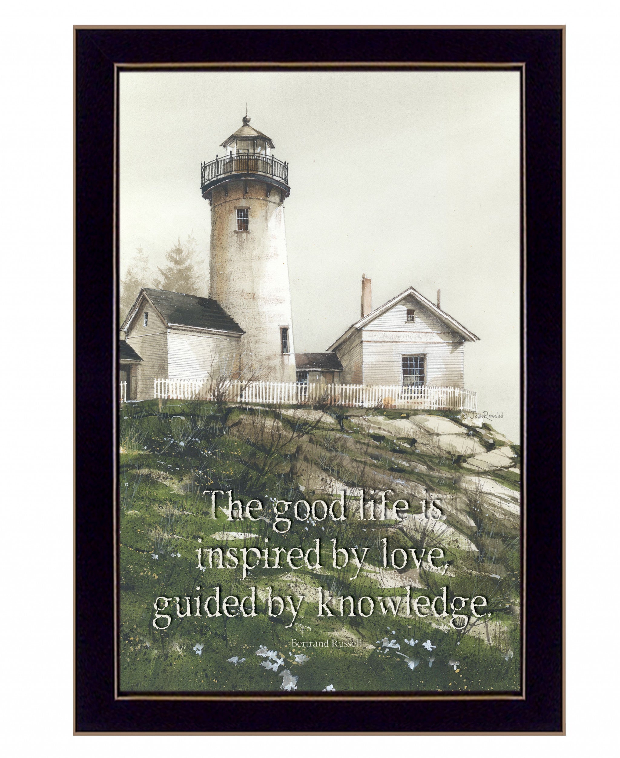 Guided Black Framed Print Wall Art