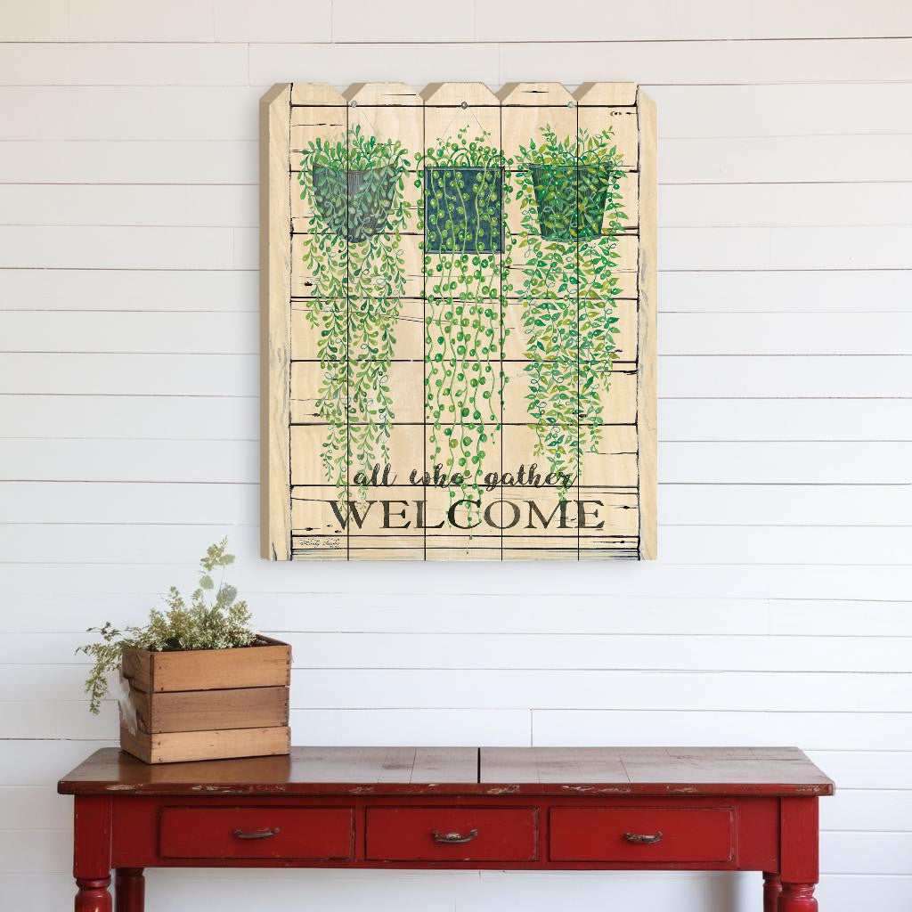 Ivy Welcome Unframed Print Wall Art