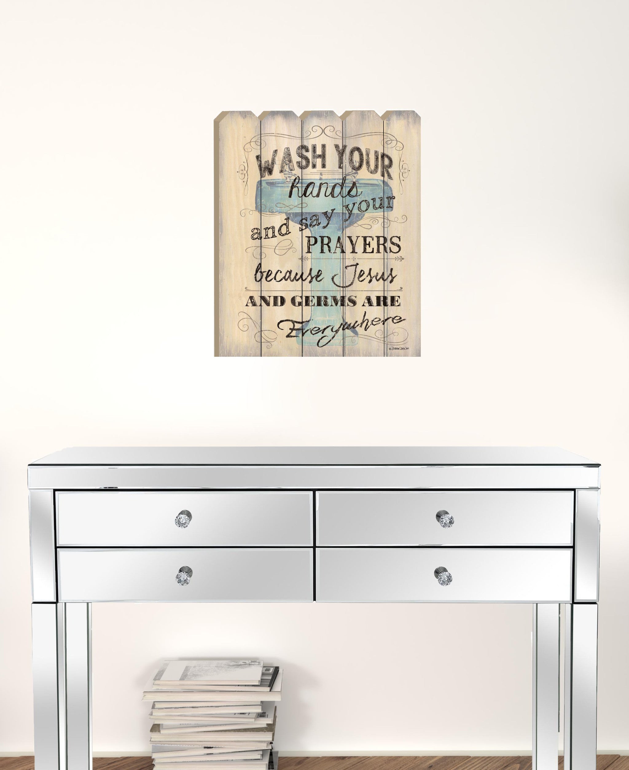 Wash Your Hands Unframed Print Wall Art