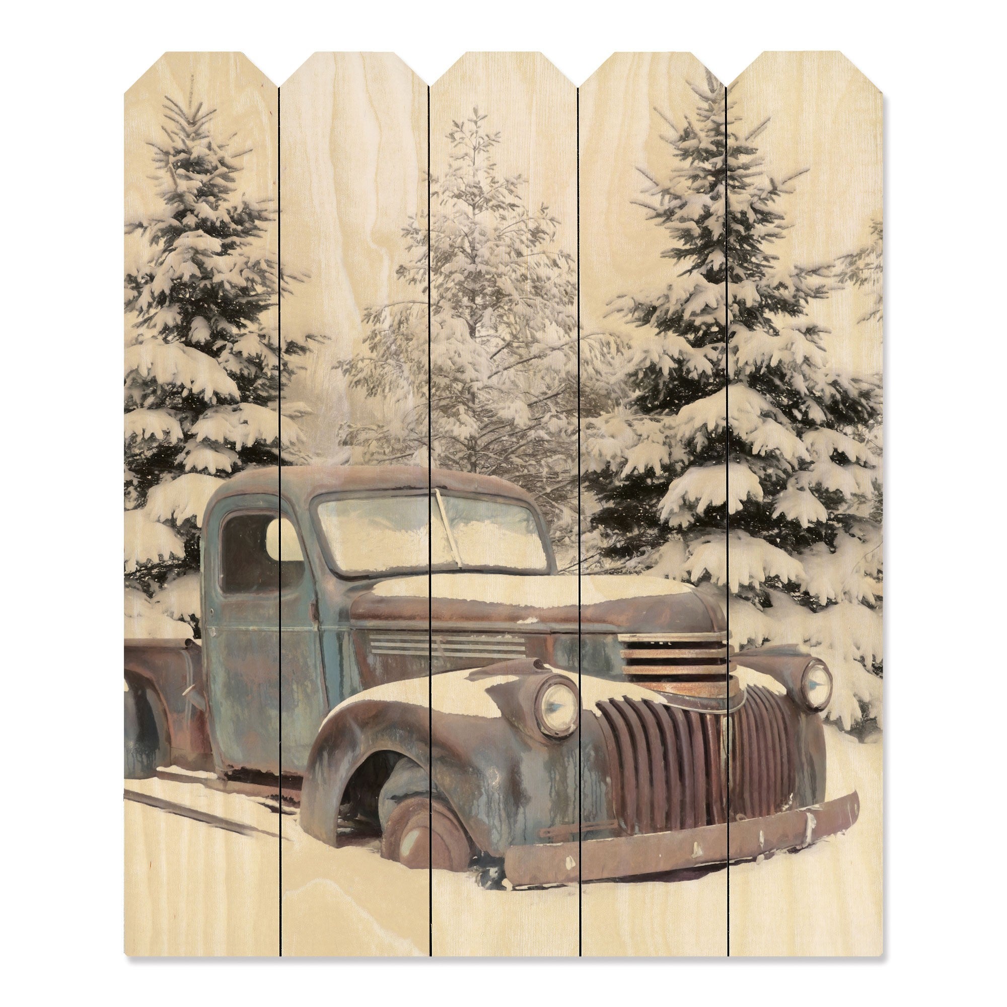 Chevy at the Farm Unframed Print Wall Art