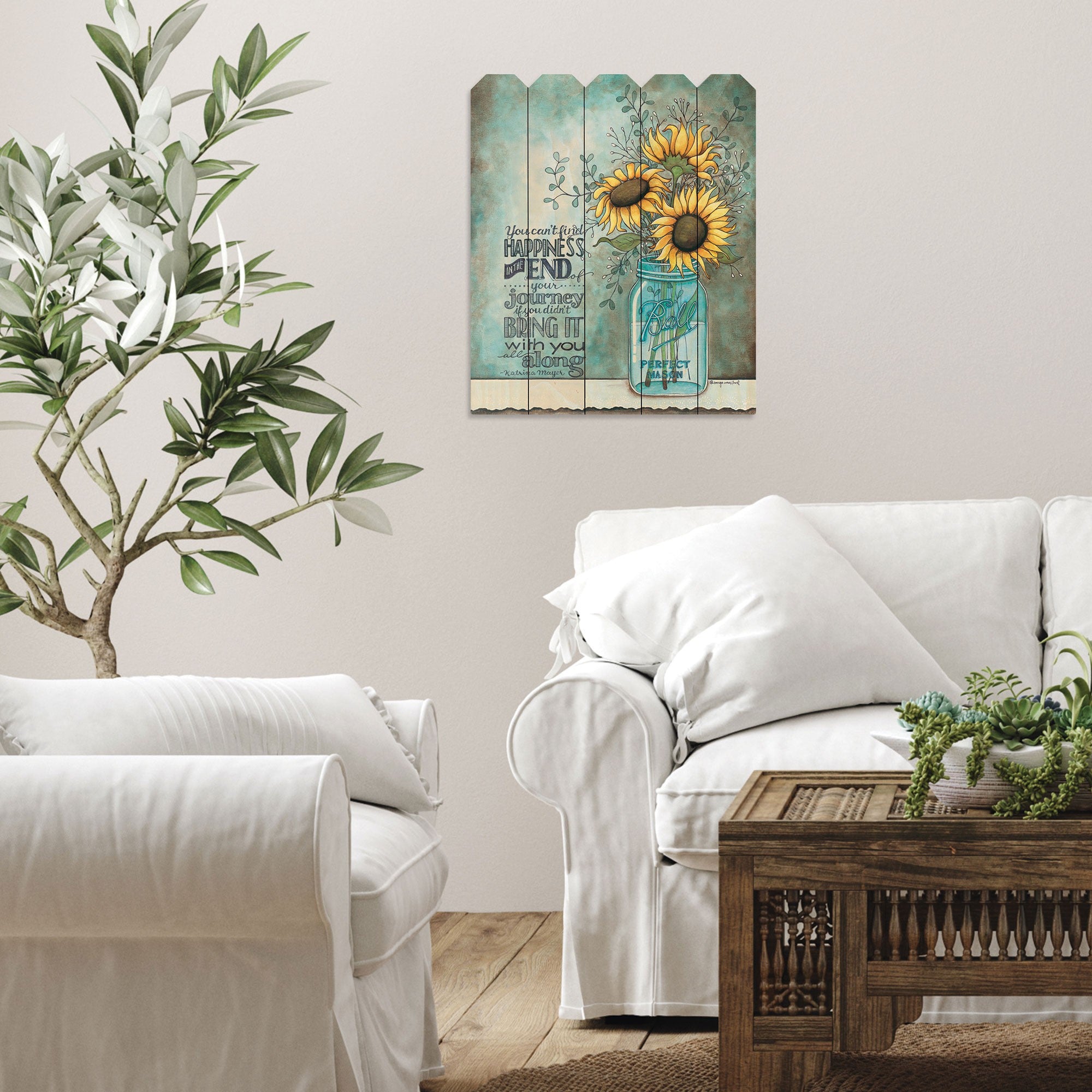 All Along Unframed Print Wall Art