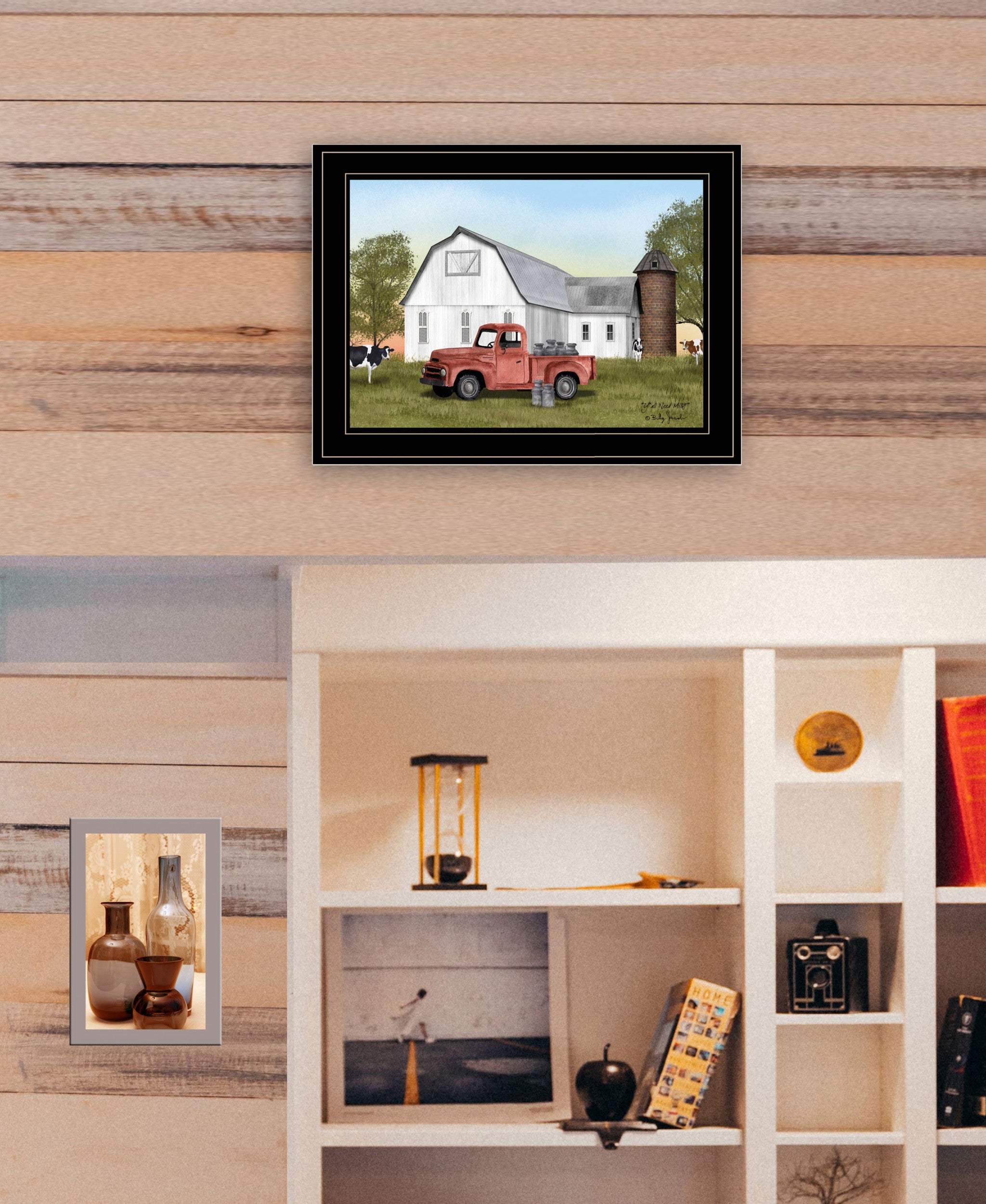 YAll Need Milk 3 Black Framed Print Wall Art