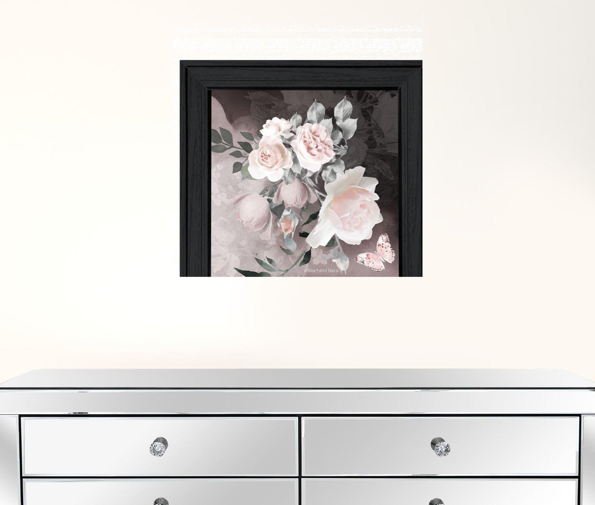 Noir Roses IV 4 Black Framed Print Wall Art