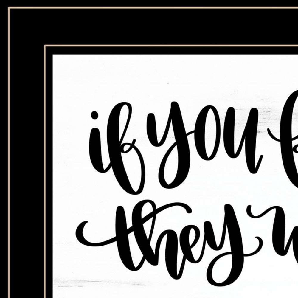 If You Feed Them 2 Black Framed Print Wall Art