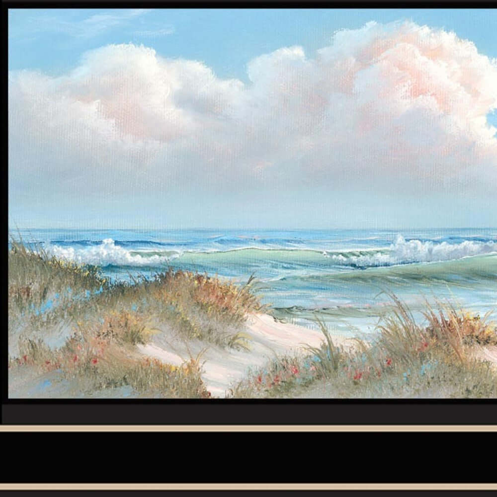 Seascape I 2 Black Framed Print Wall Art