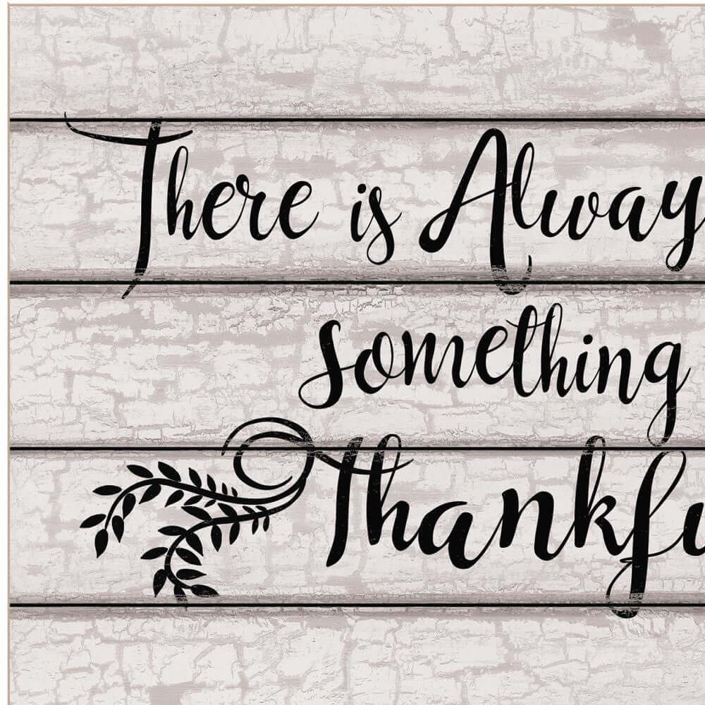 Always Thankful 2 White Framed Print Wall Art