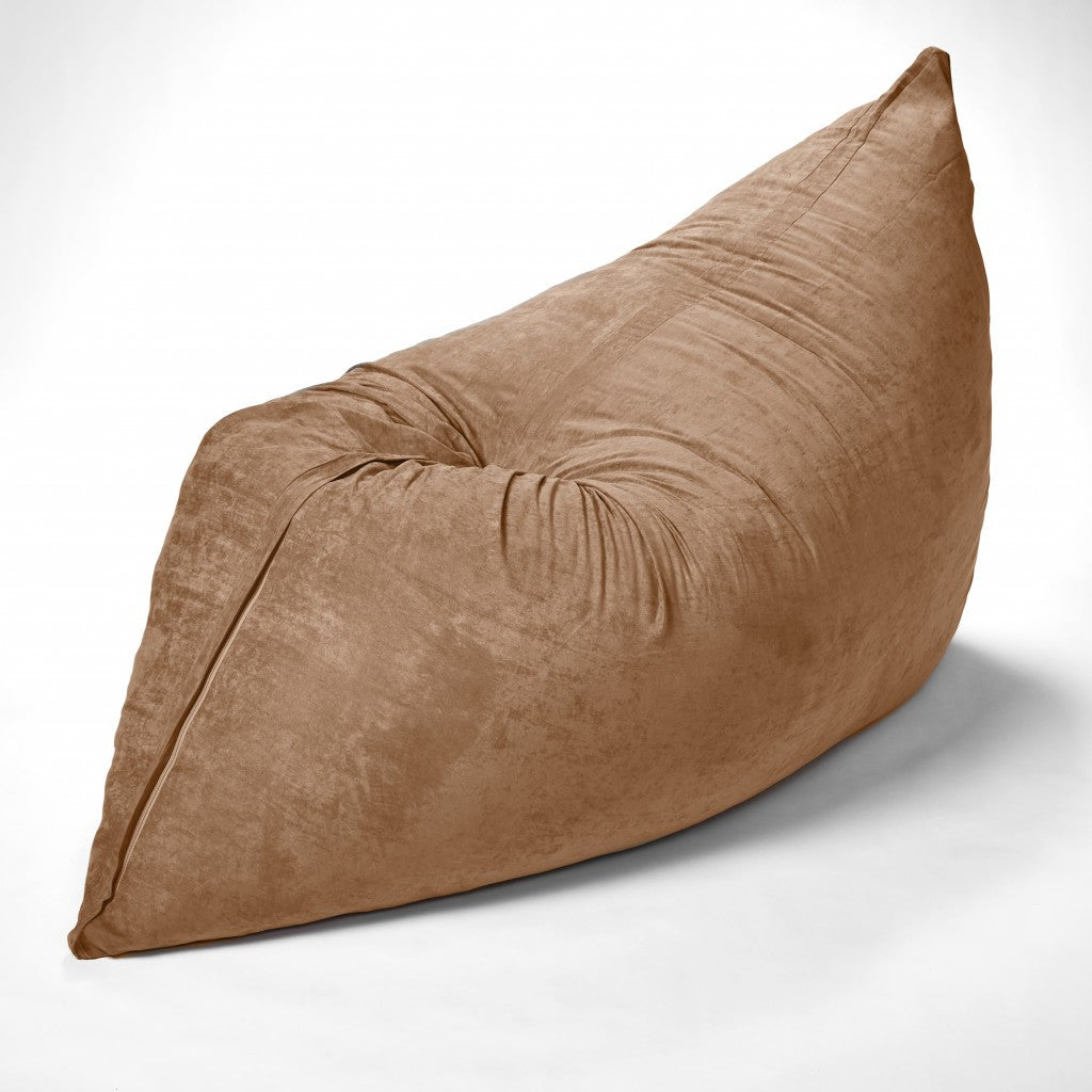 78" x 58" Khaki Sofa Sack Bean Bag Lounger