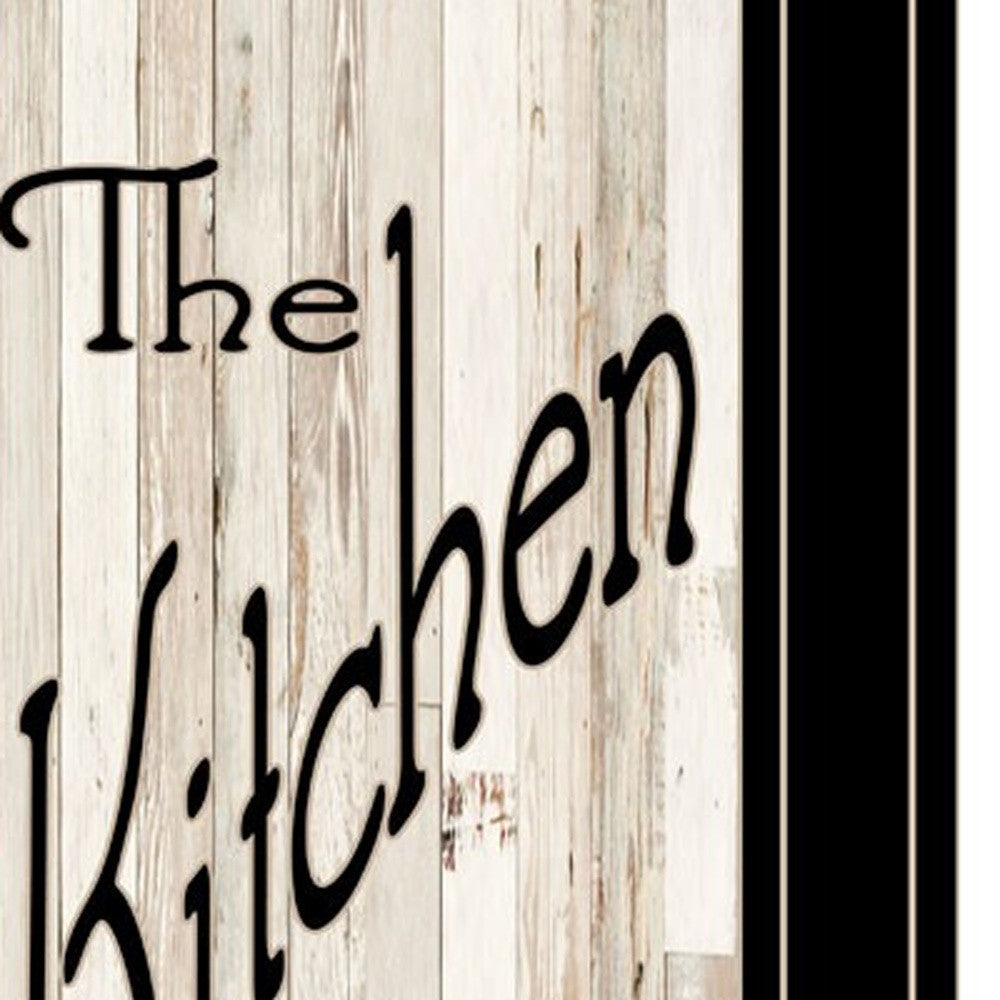 Kitchen is the Heart of the Home 18 Black Framed Print Kitchen Wall Art