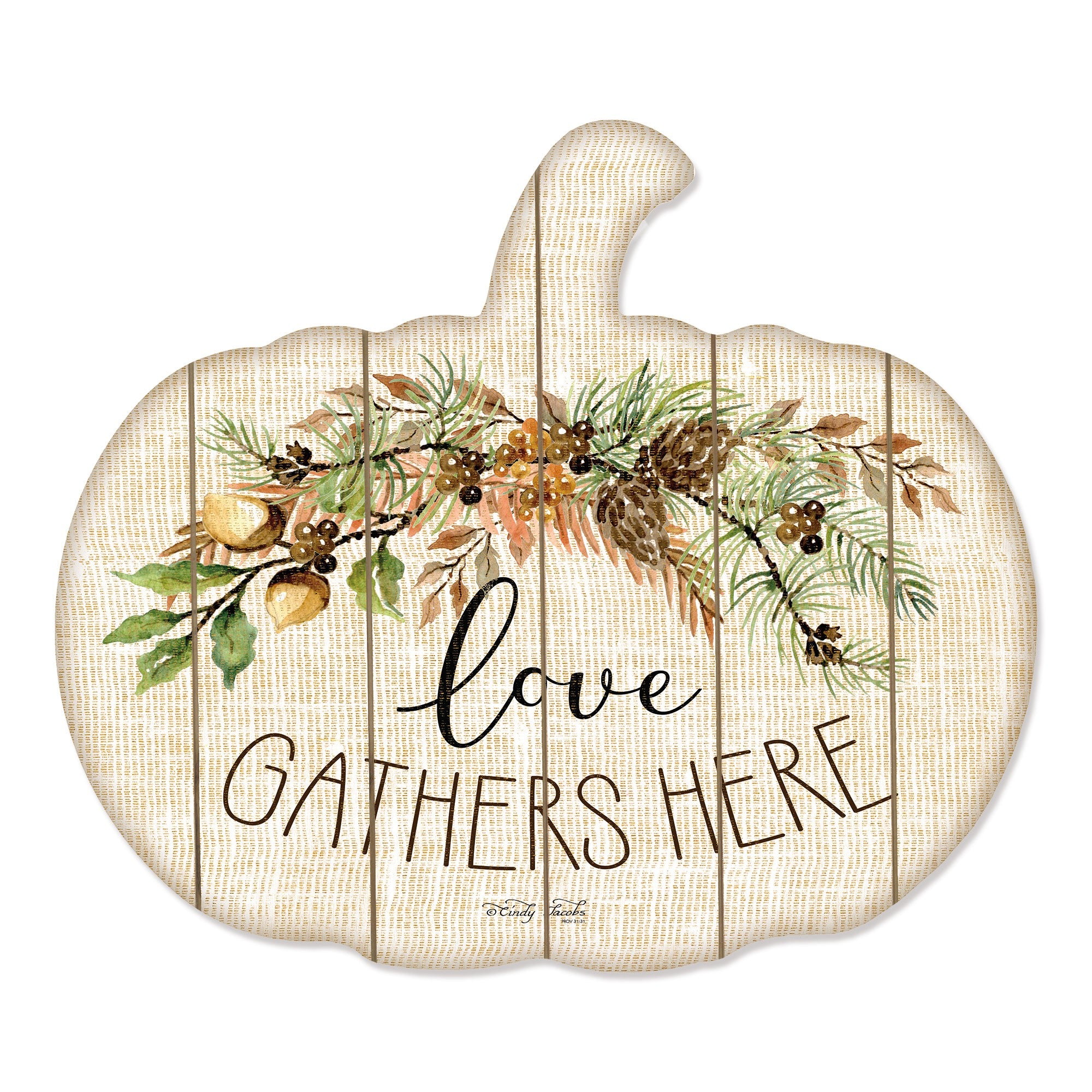 Love Gathers Here Unframed Print Wall Art