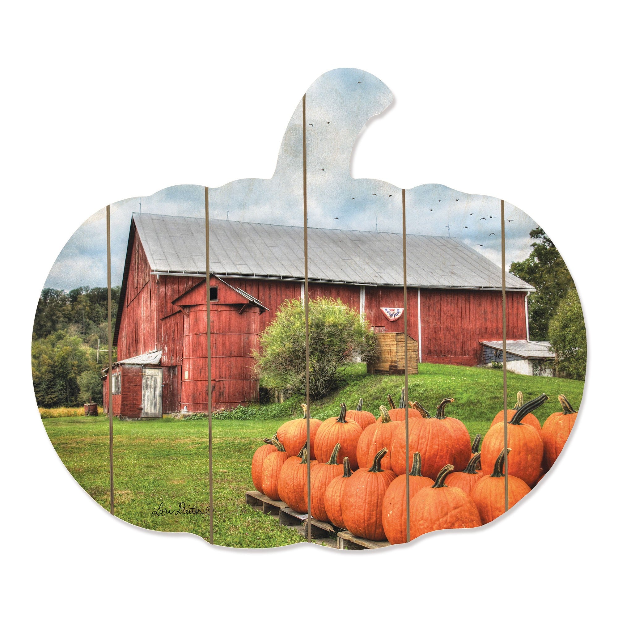 Pumpkins for Sale Unframed Print Wall Art