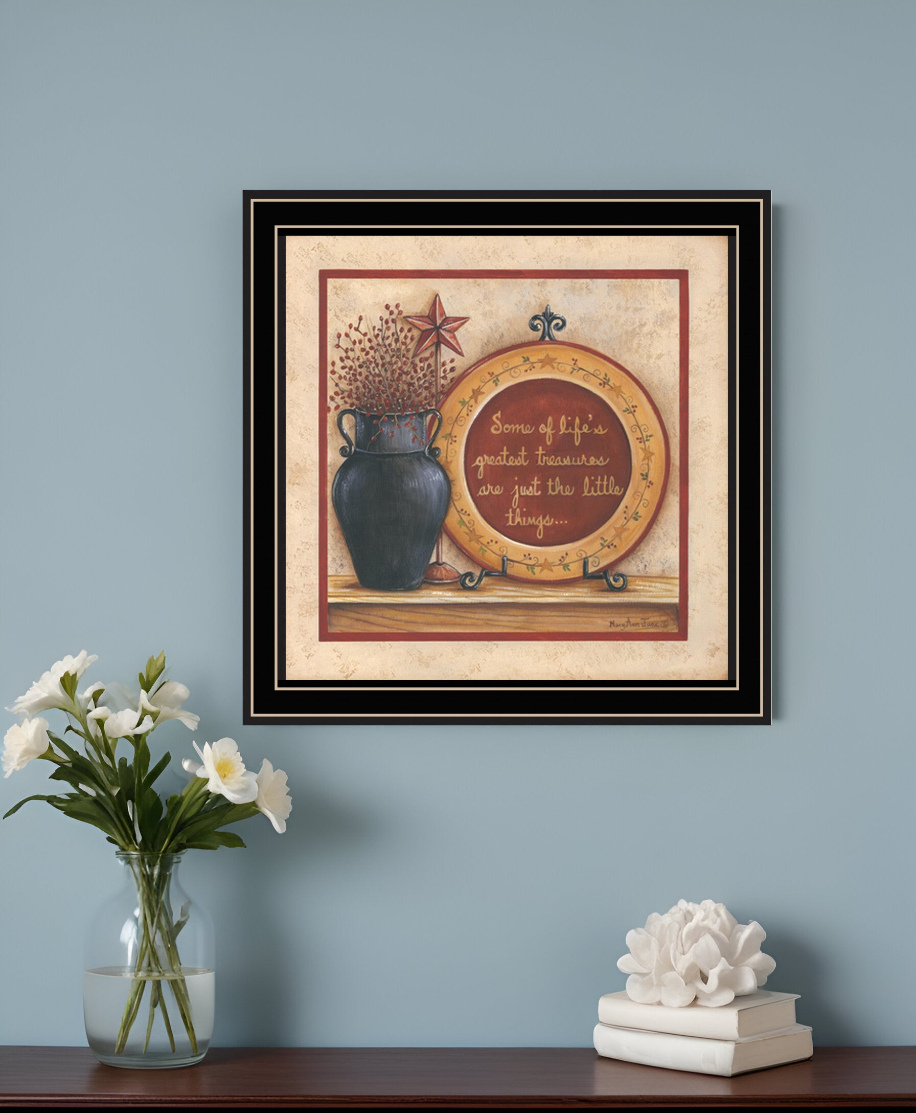 Greatest Treasures 2 Black Framed Print Wall Art