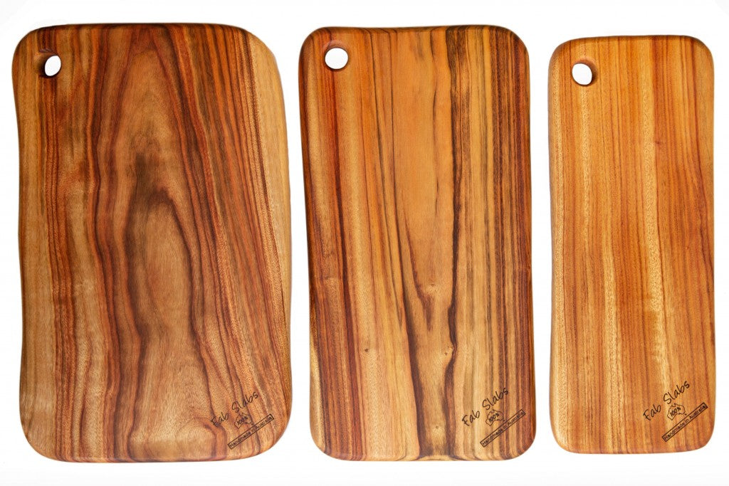 Natural Rounded Rectangle Anti-Bacterial Cutting Board