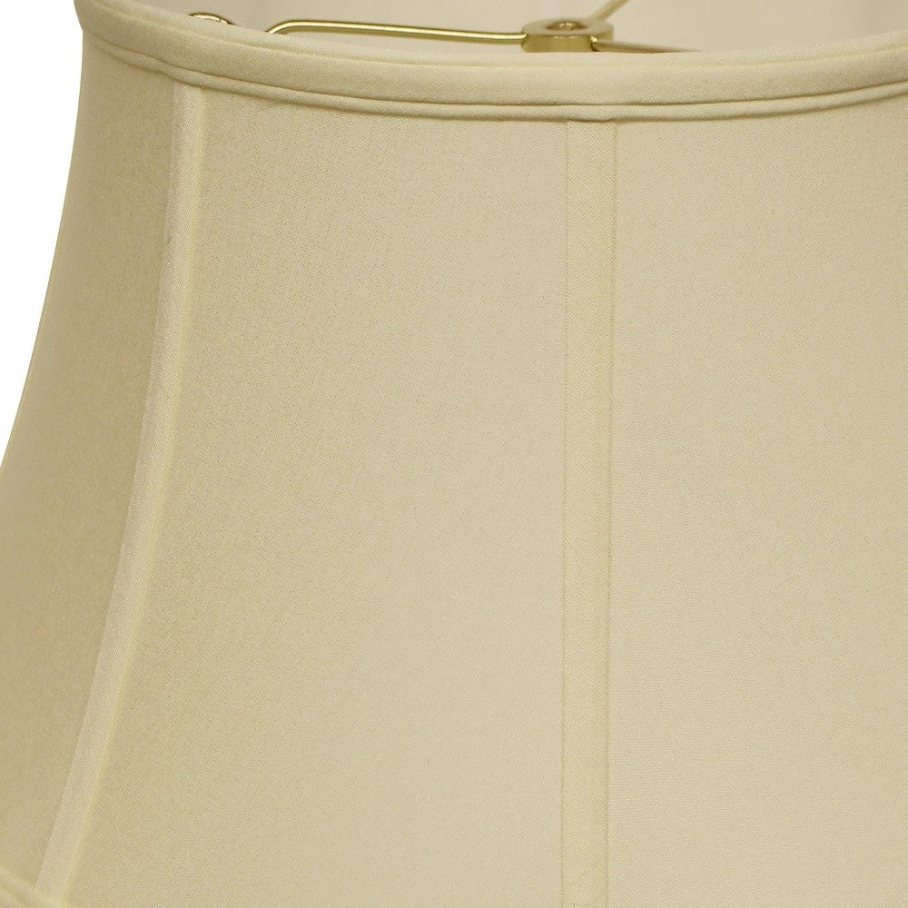 19" Ivory Drum No Slub Lampshade