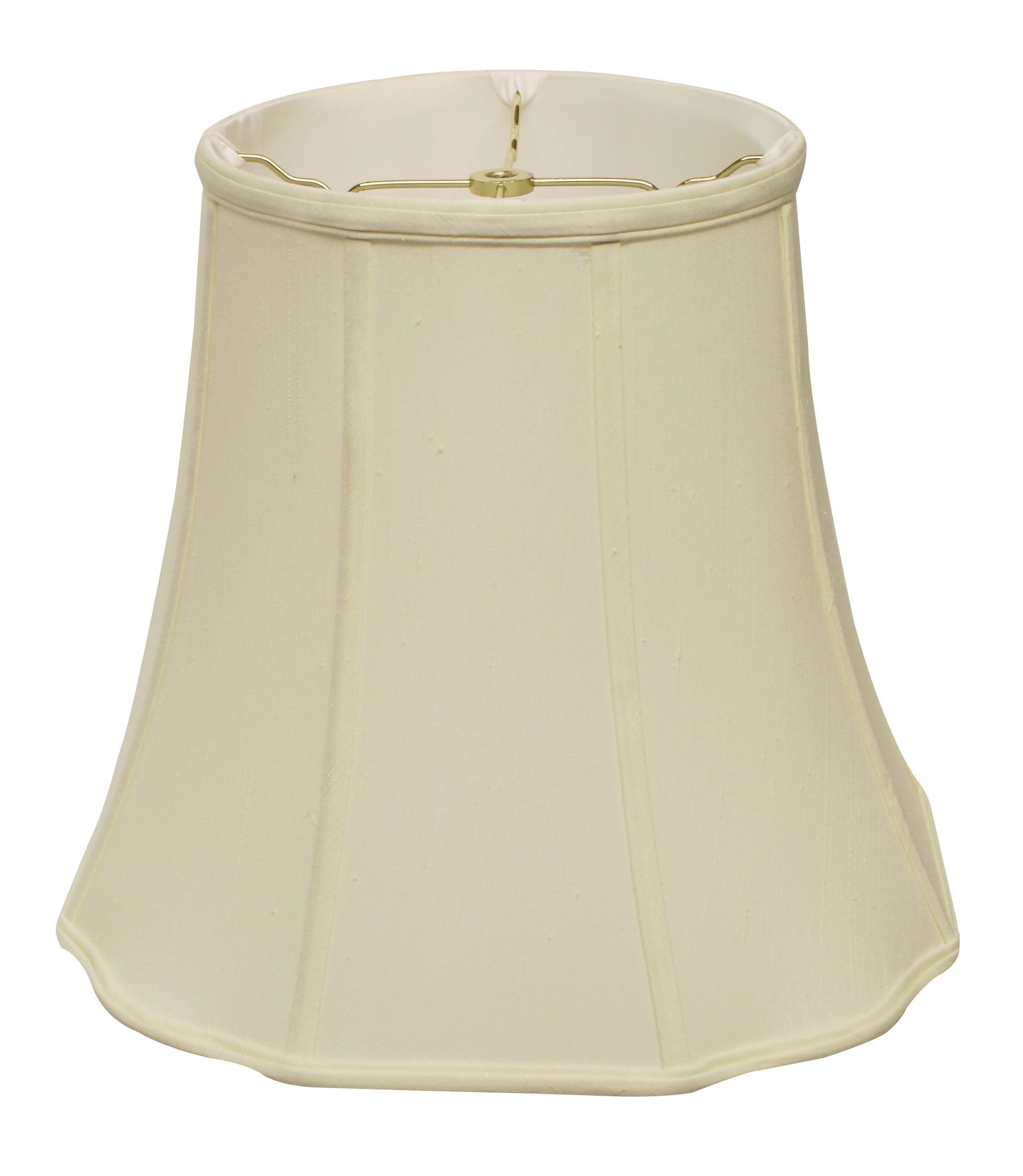 14" Ivory Premium Octagon Monay Shantung Lampshade