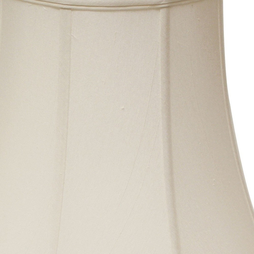 16" White Premium Octagon Monay Shantung Lampshade