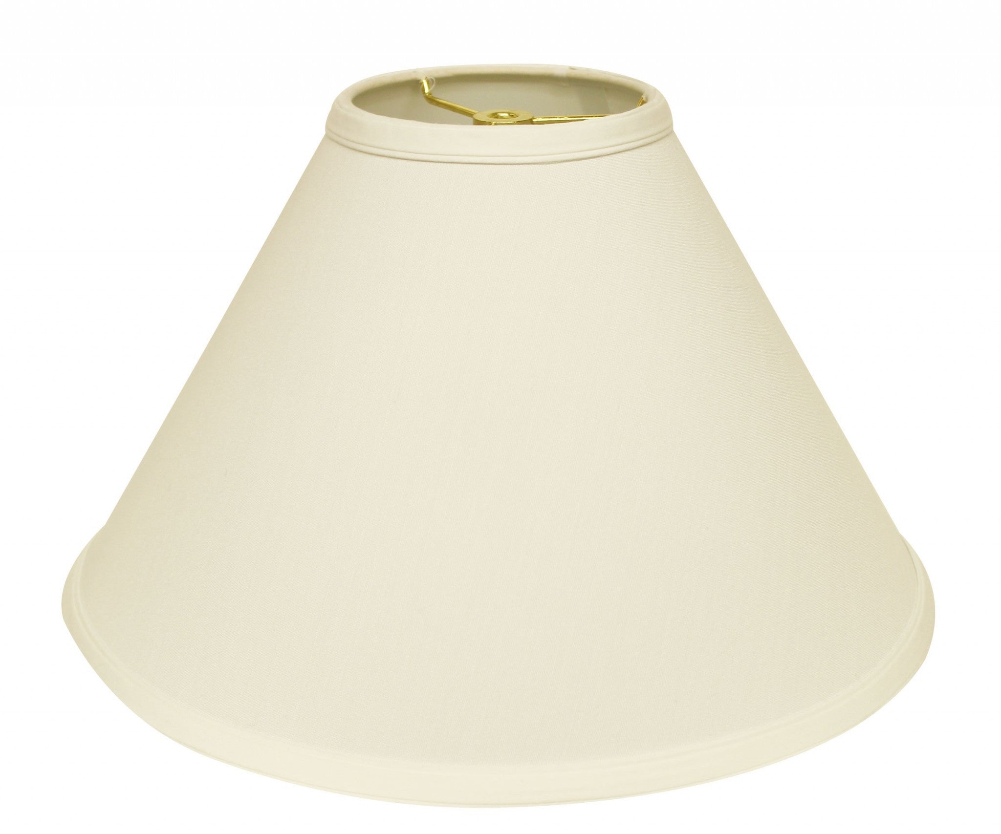 13" Ivory Deep Cone No Slub Lampshade