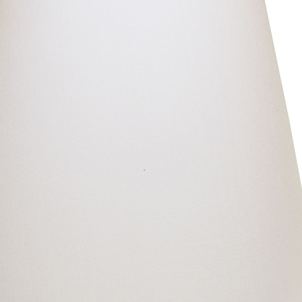 18" White Deep Empire No Slub Lampshade