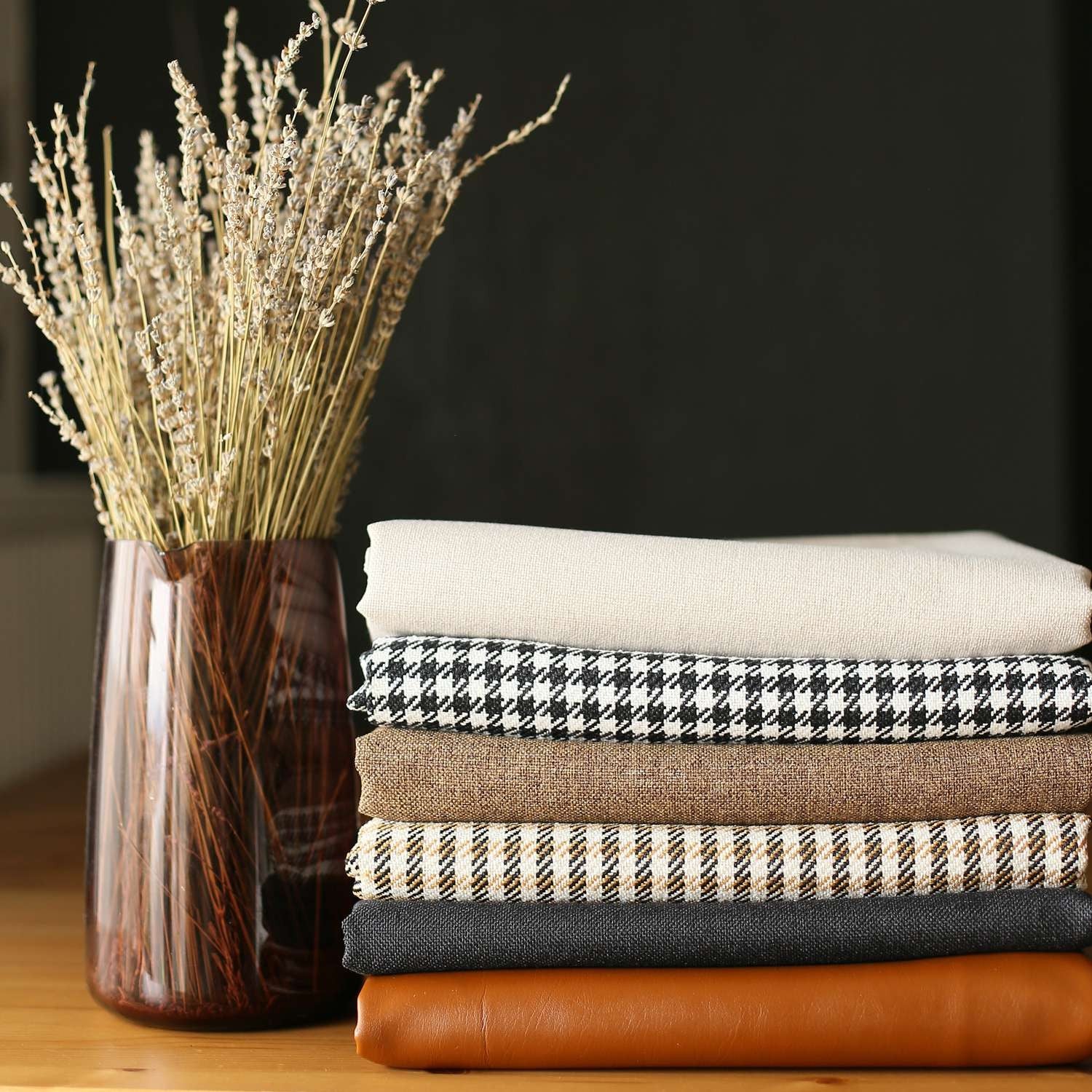 Set Of Two 20" X 12" Brown And Black Polyester Striped Zippered Pillow