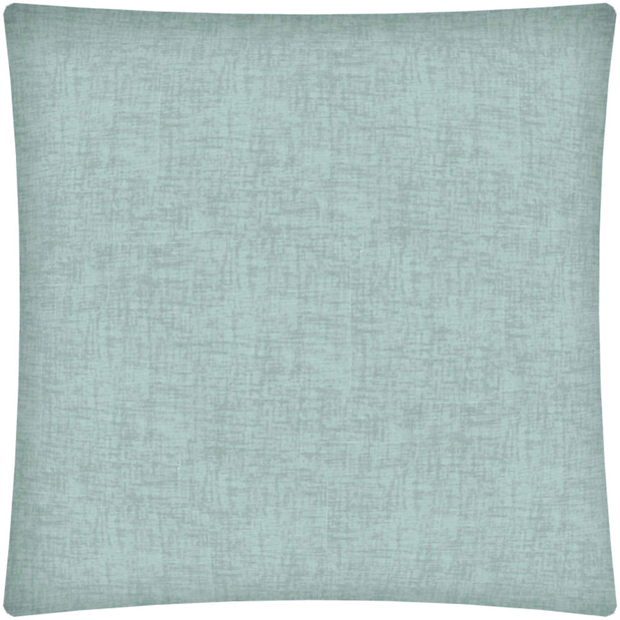 17" Aqua Indoor Outdoor Throw Pillow Cover