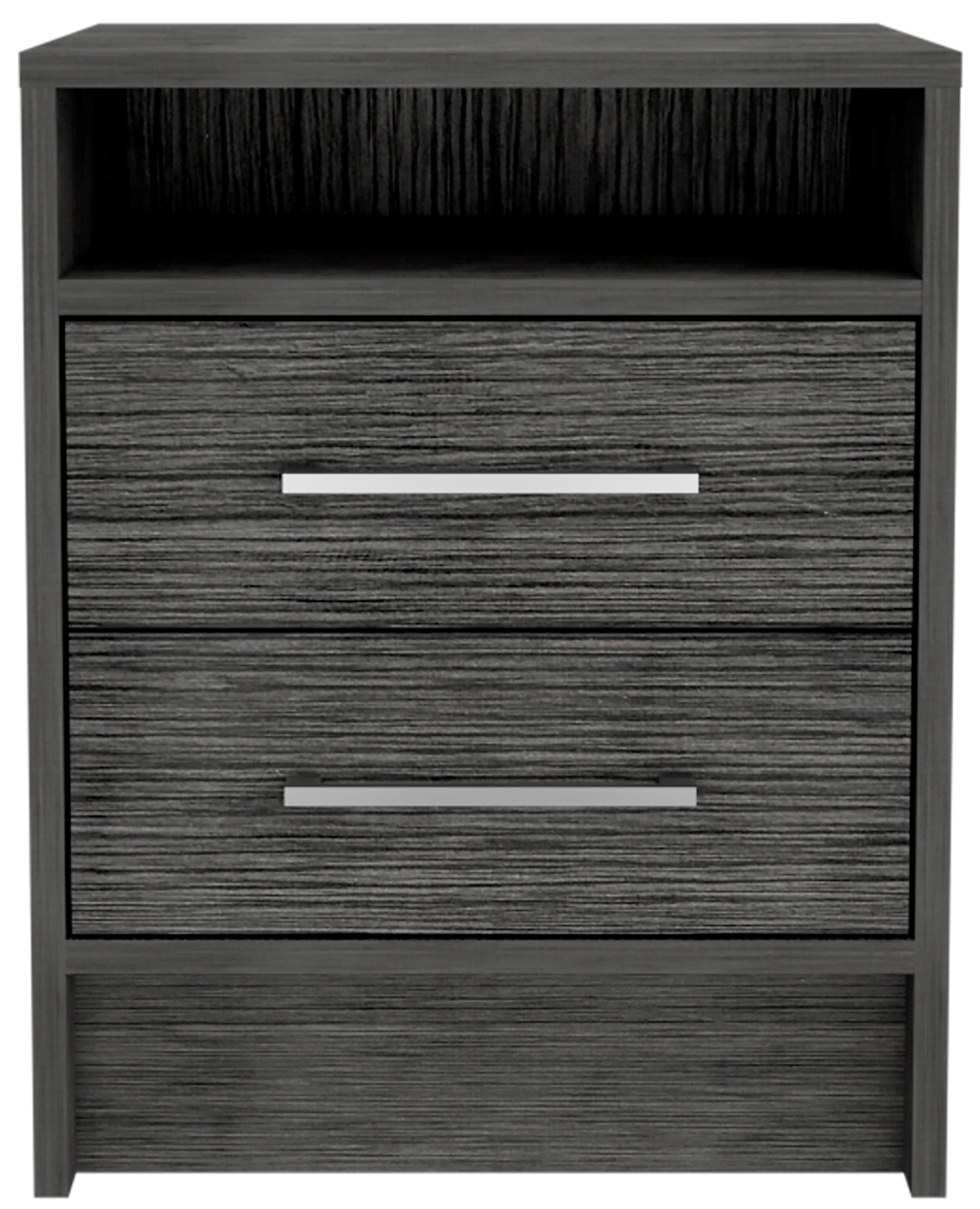 Sophisticated and Stylish Smokey Oak Nightstand