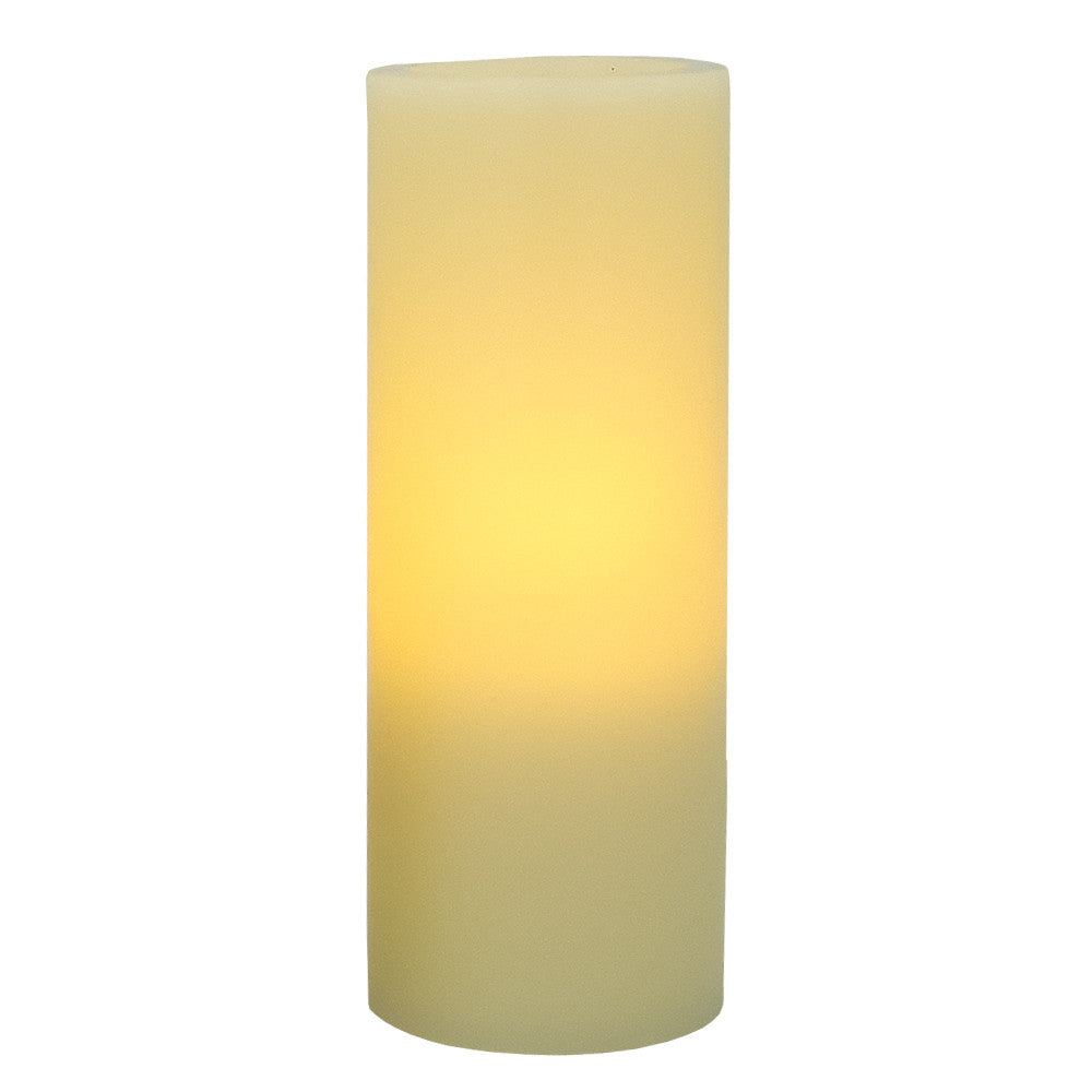 5" Ivory Flameless Pillar Candle