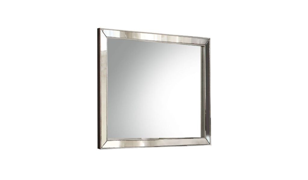 32" Platinum Framed Dresser Mirror