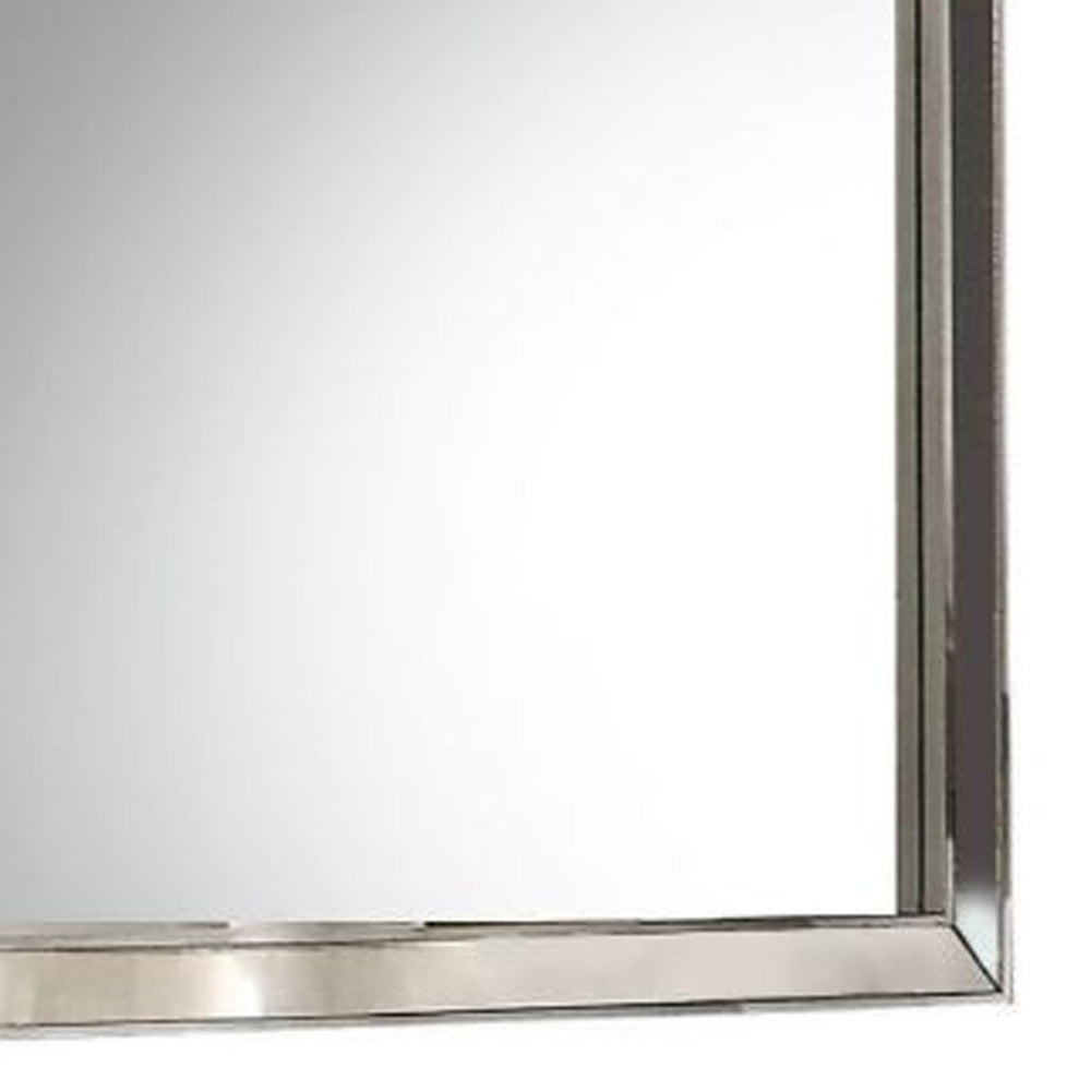 32" Platinum Framed Dresser Mirror