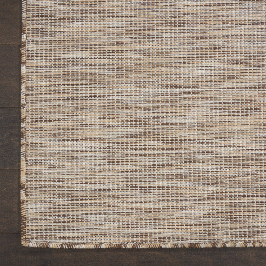 4' X 6' Beige Power Loom Area Rug