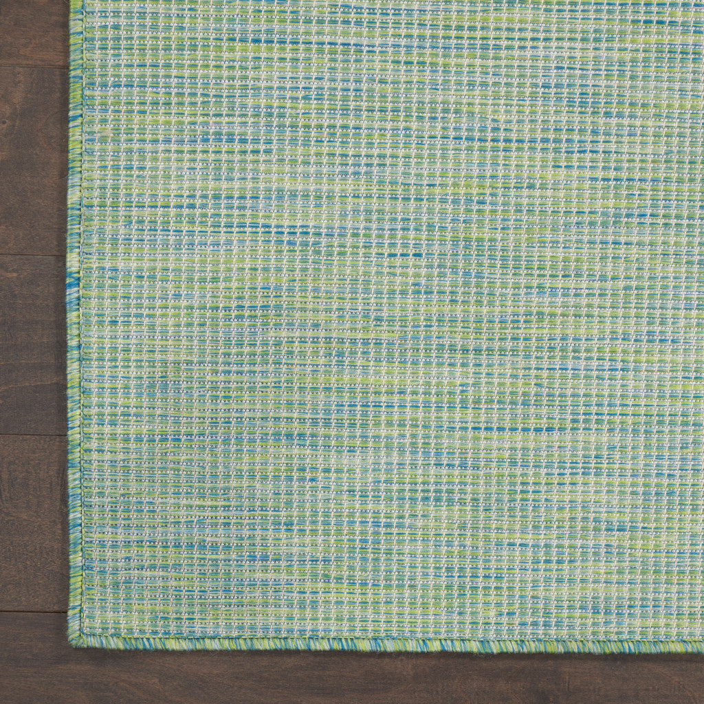 5' X 7' Blue Power Loom Area Rug