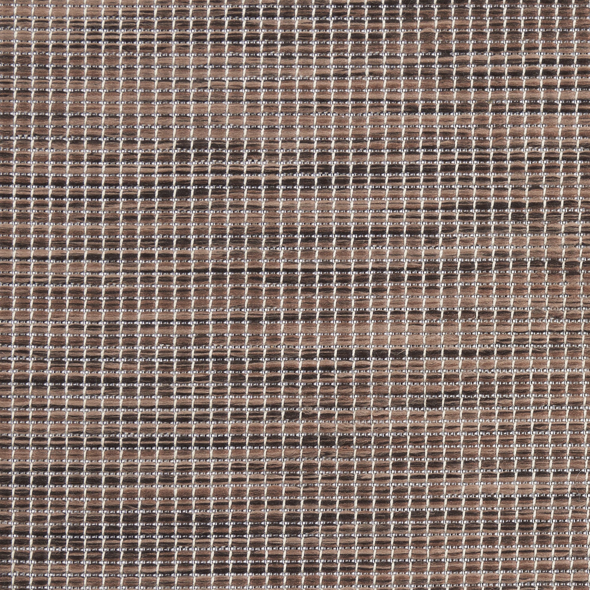 8' Brown Power Loom Runner Rug