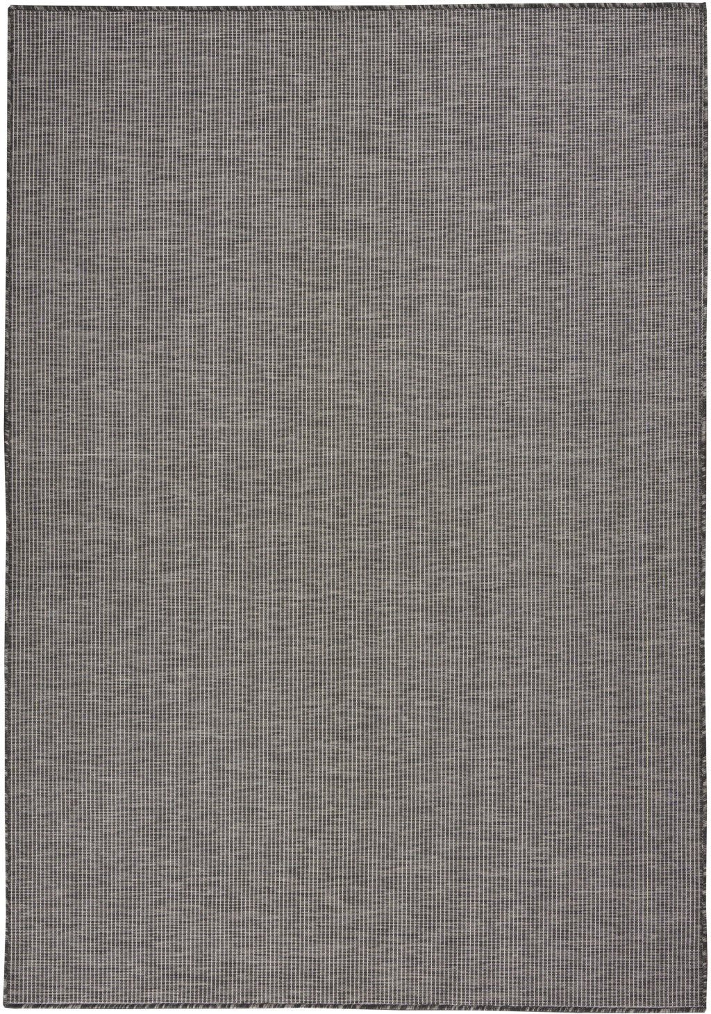 5' X 7' Charcoal Power Loom Area Rug