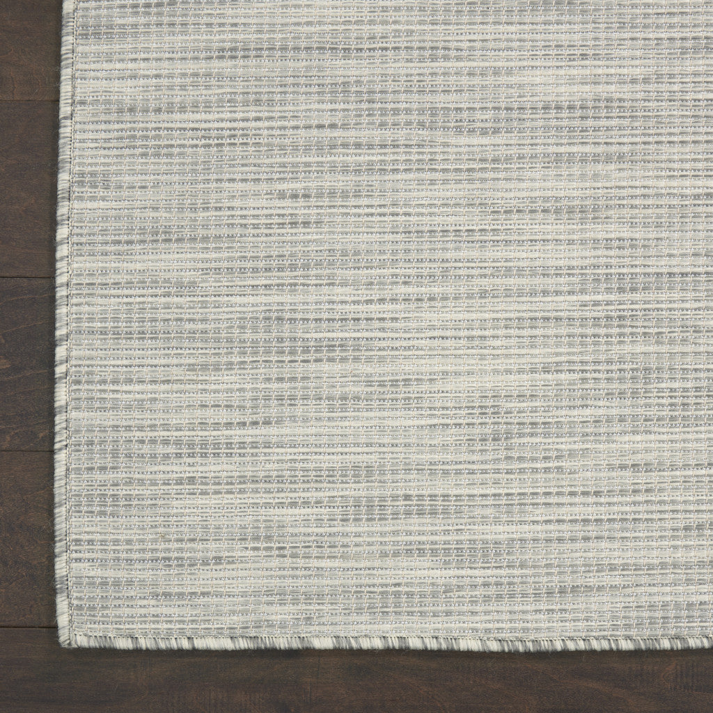 4' X 6' Gray Power Loom Area Rug