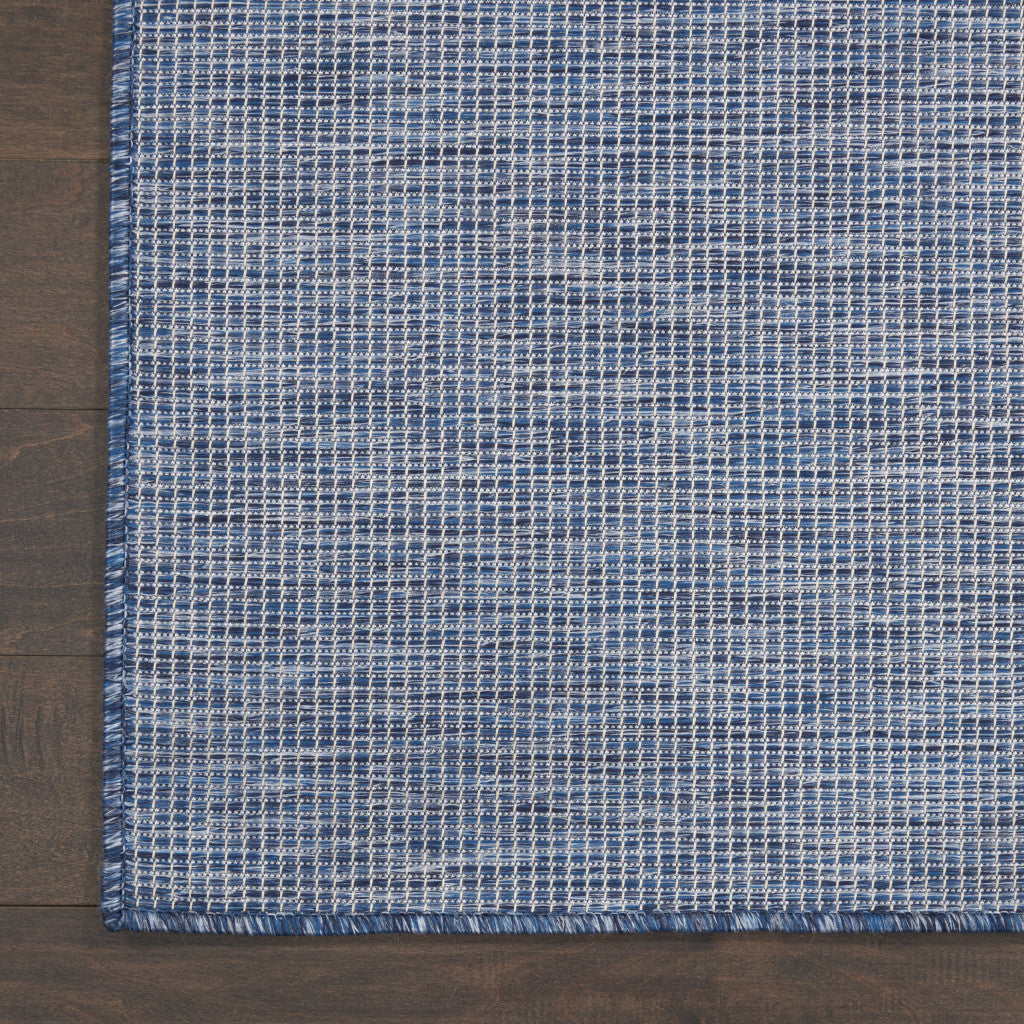 5' X 7' Navy Blue Power Loom Area Rug