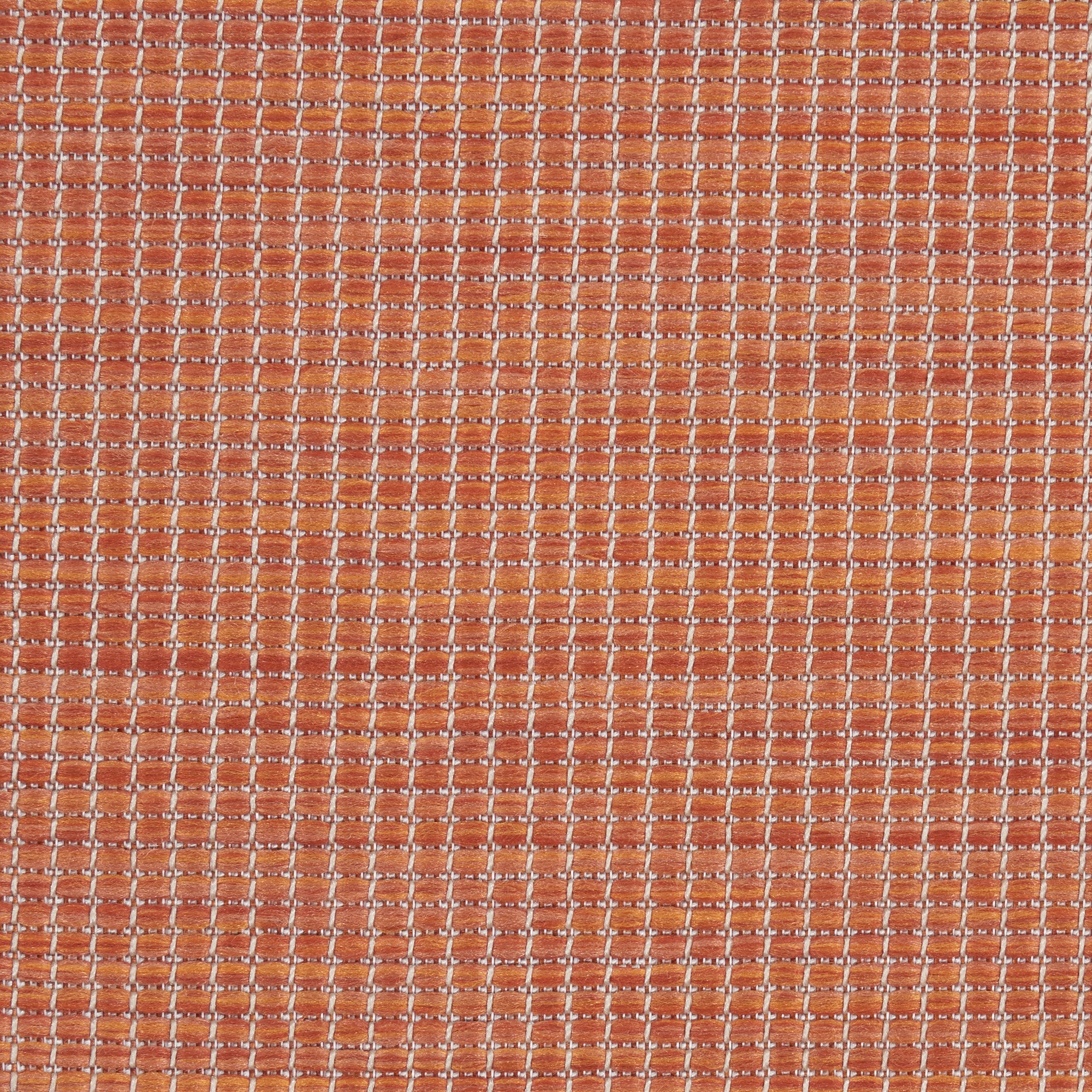 6' X 9' Rust Power Loom Area Rug