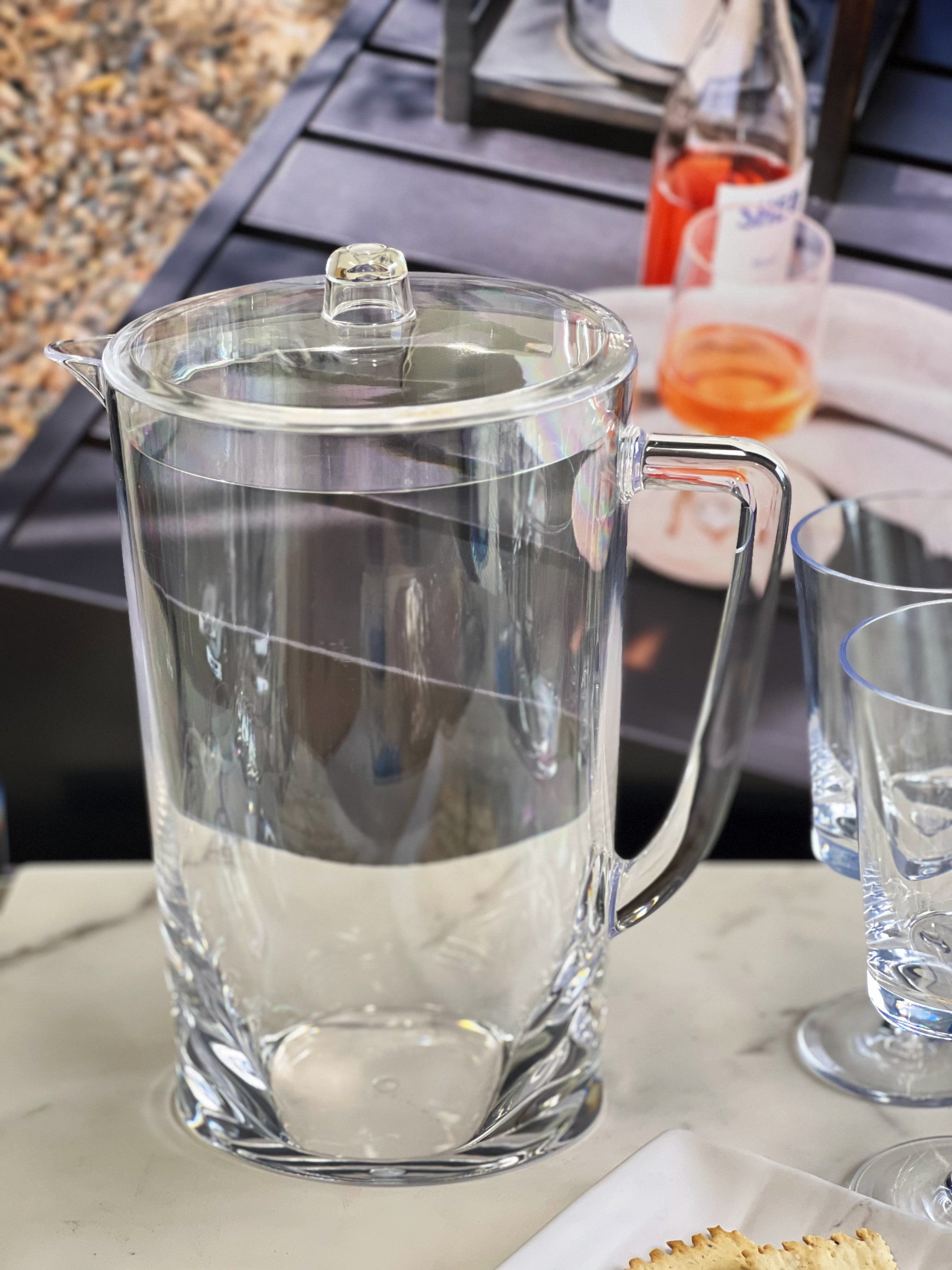 2.75 Quart Clear Acrylic Pitcher