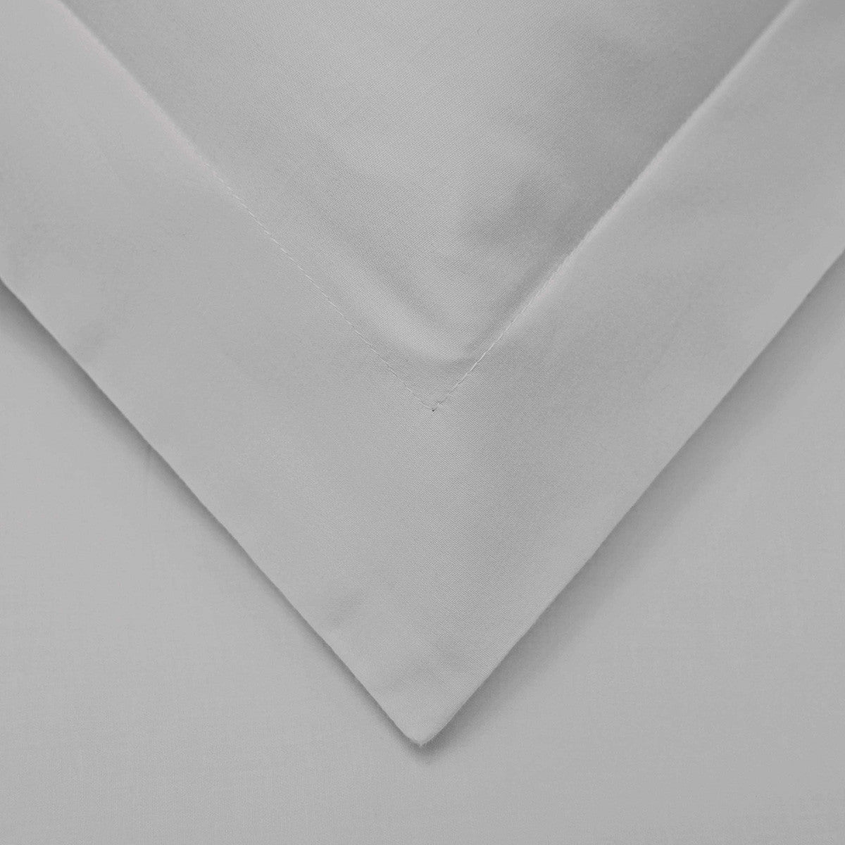 Light Gray King Cotton Blend 1000 Thread Count Washable Duvet Cover Set