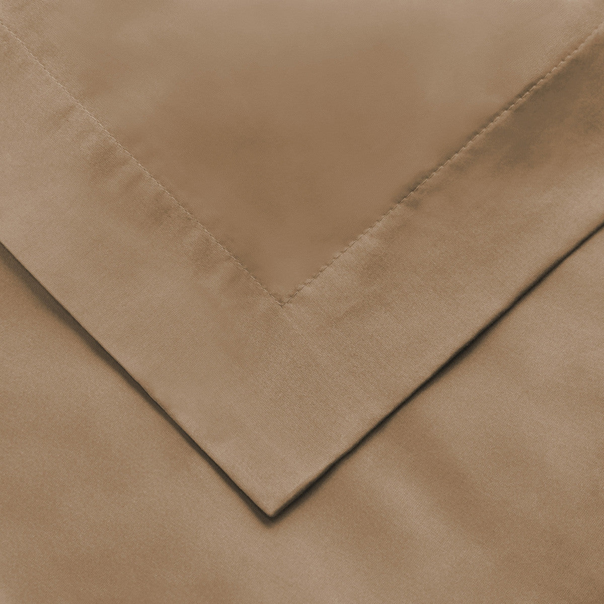 Taupe Queen Cotton Blend 1500 Thread Count Washable Duvet Cover Set