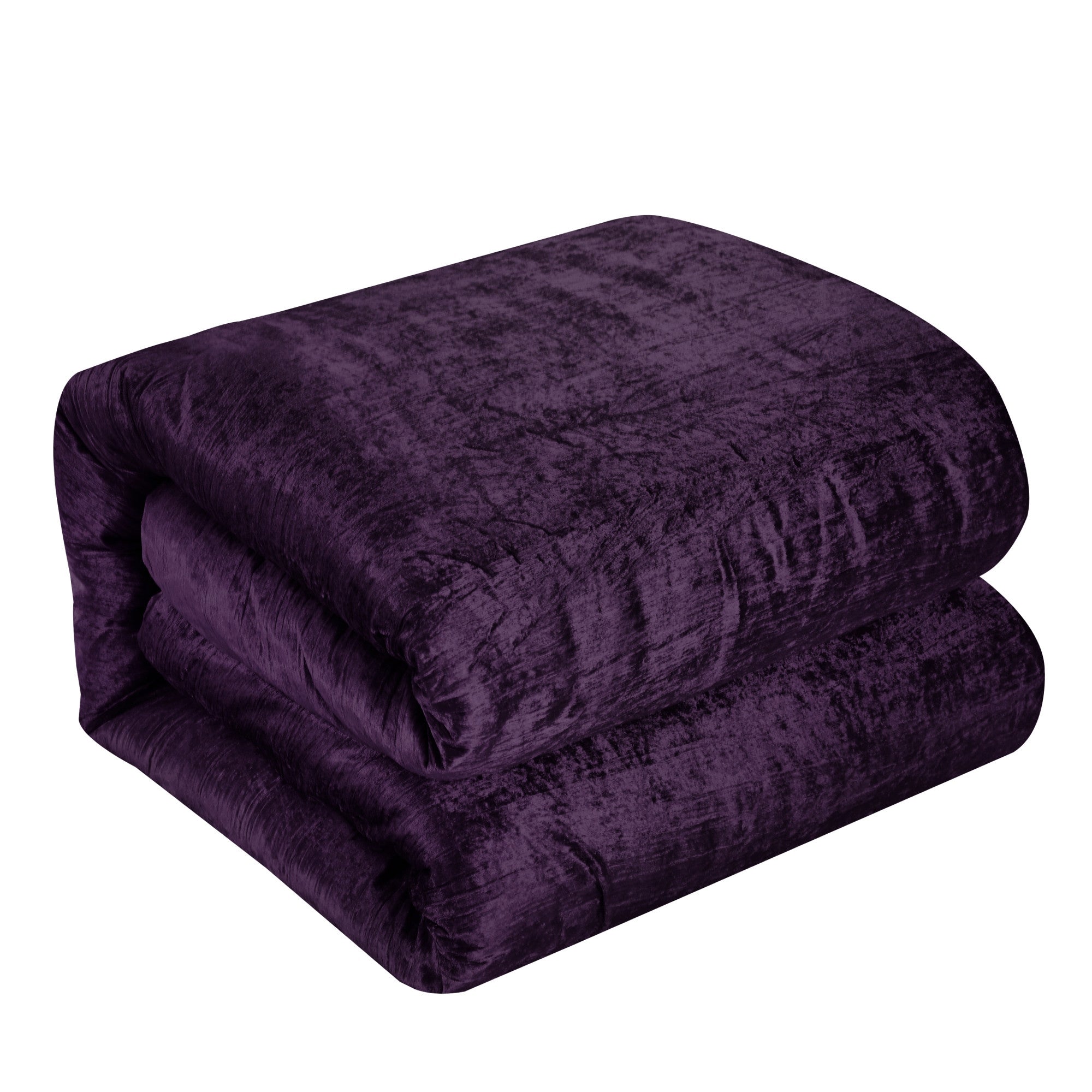 Purple Queen Polyester 220 Thread Count Washable Down Comforter Set