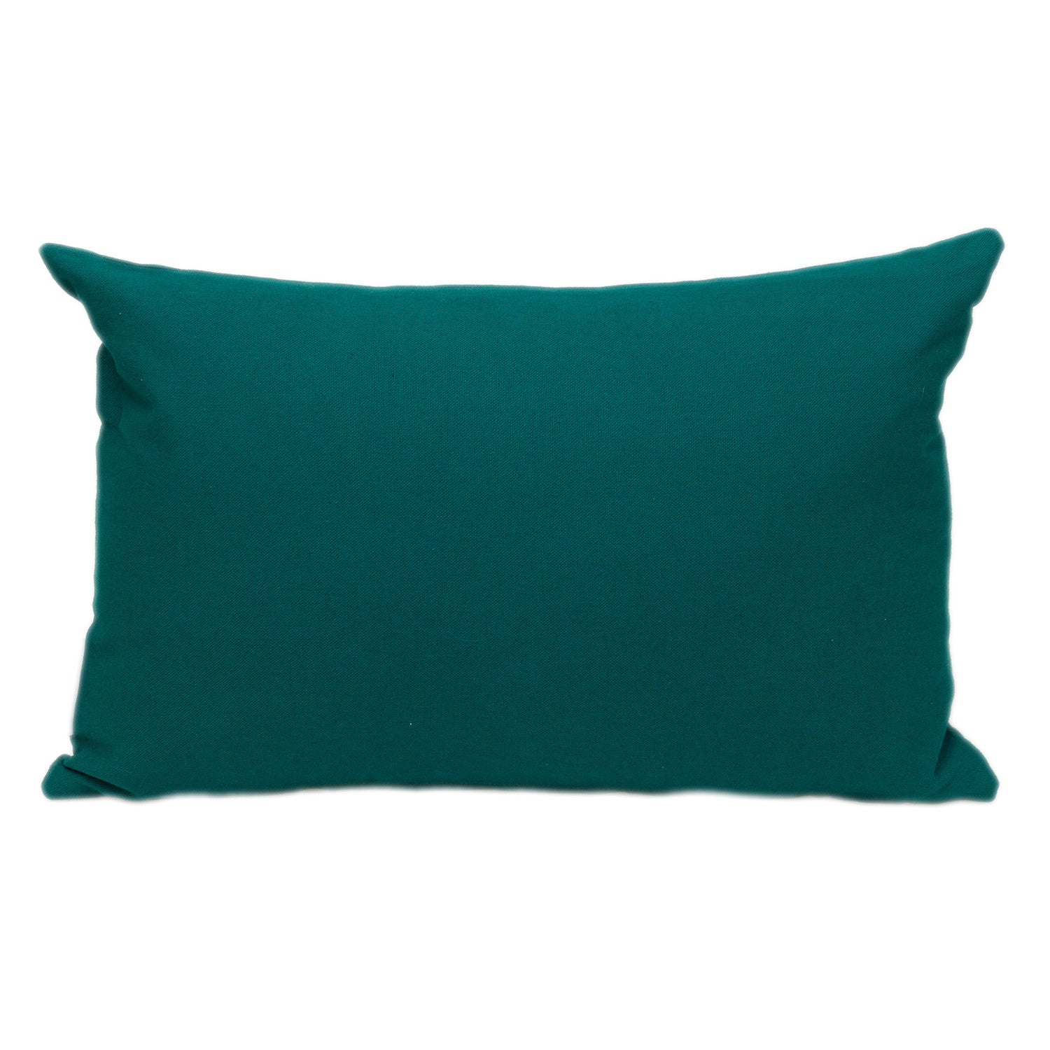 12" X 18" Green Cotton Throw Pillow