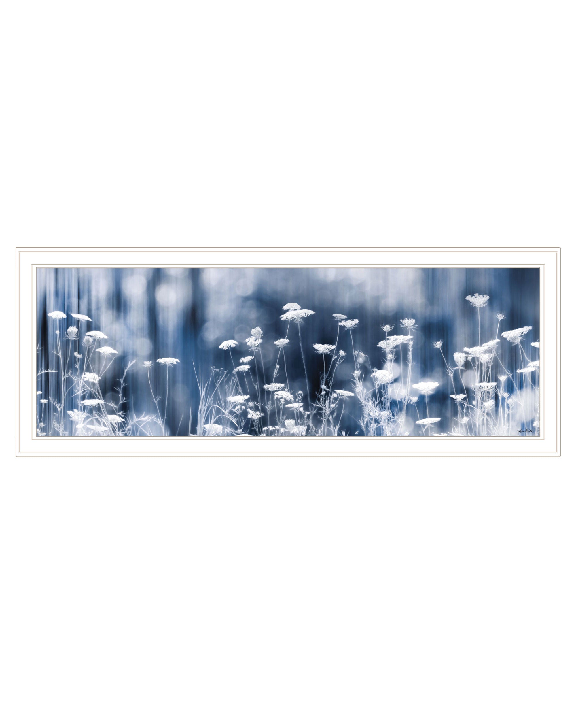 Summer Dreams White Framed Print Wall Art