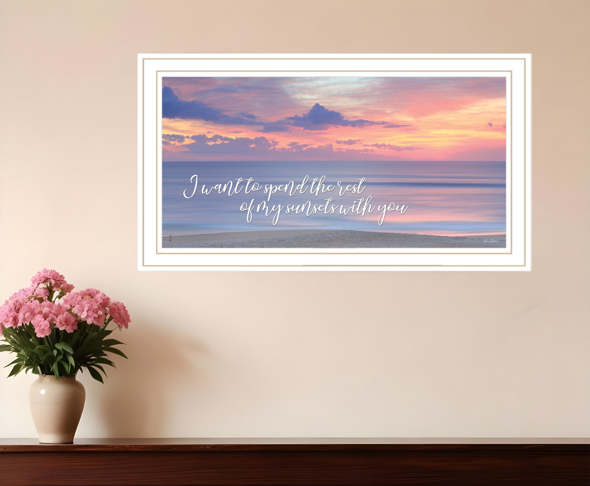 Rest of My Sunsets Black Framed Print Wall Art