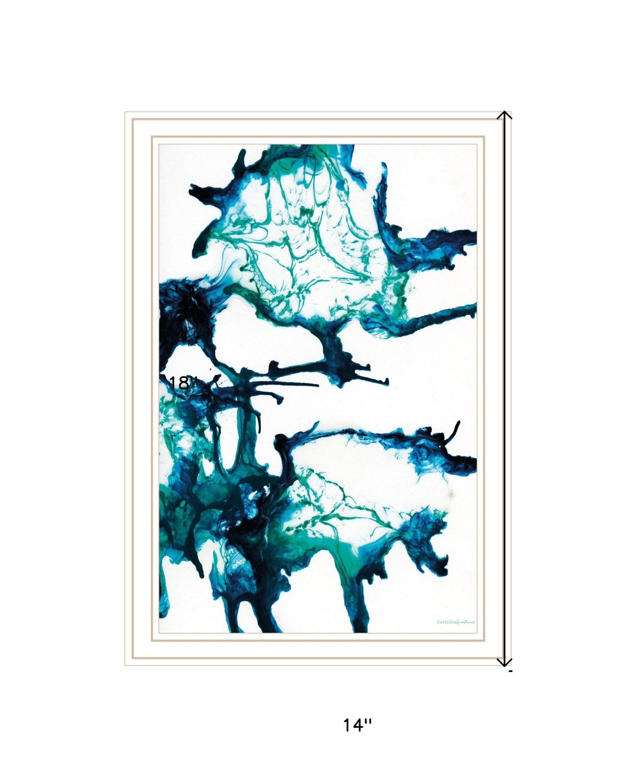 Ocean Living Black Framed Print Wall Art