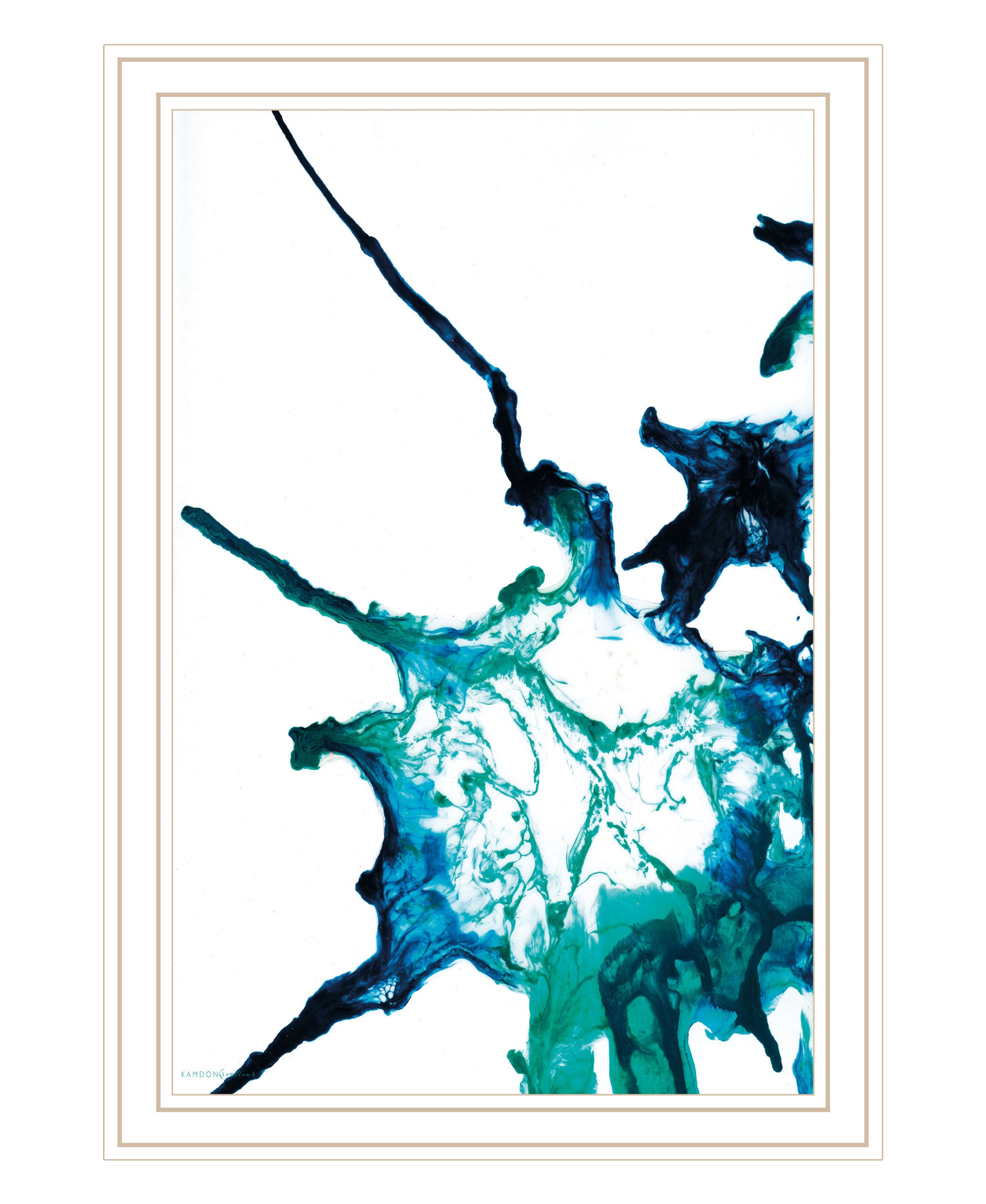 Ocean Living Black Framed Print Wall Art