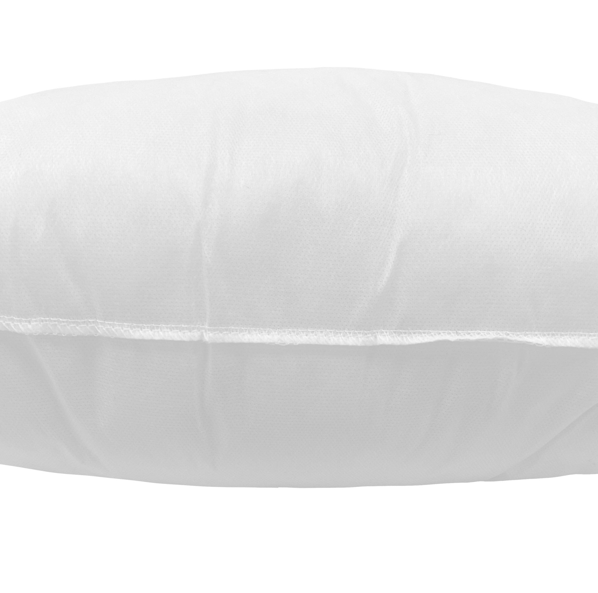 18" X 18" White Polyester Blown Seam Down Pillow Insert