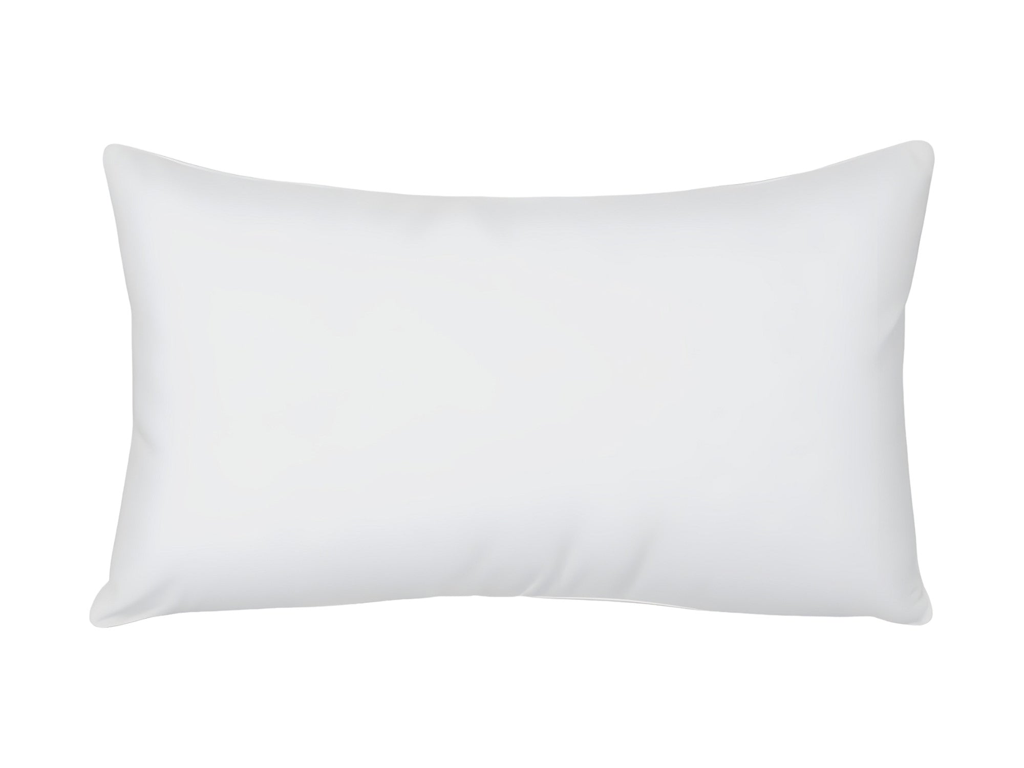 12" X 28" White Throw Pillow Insert